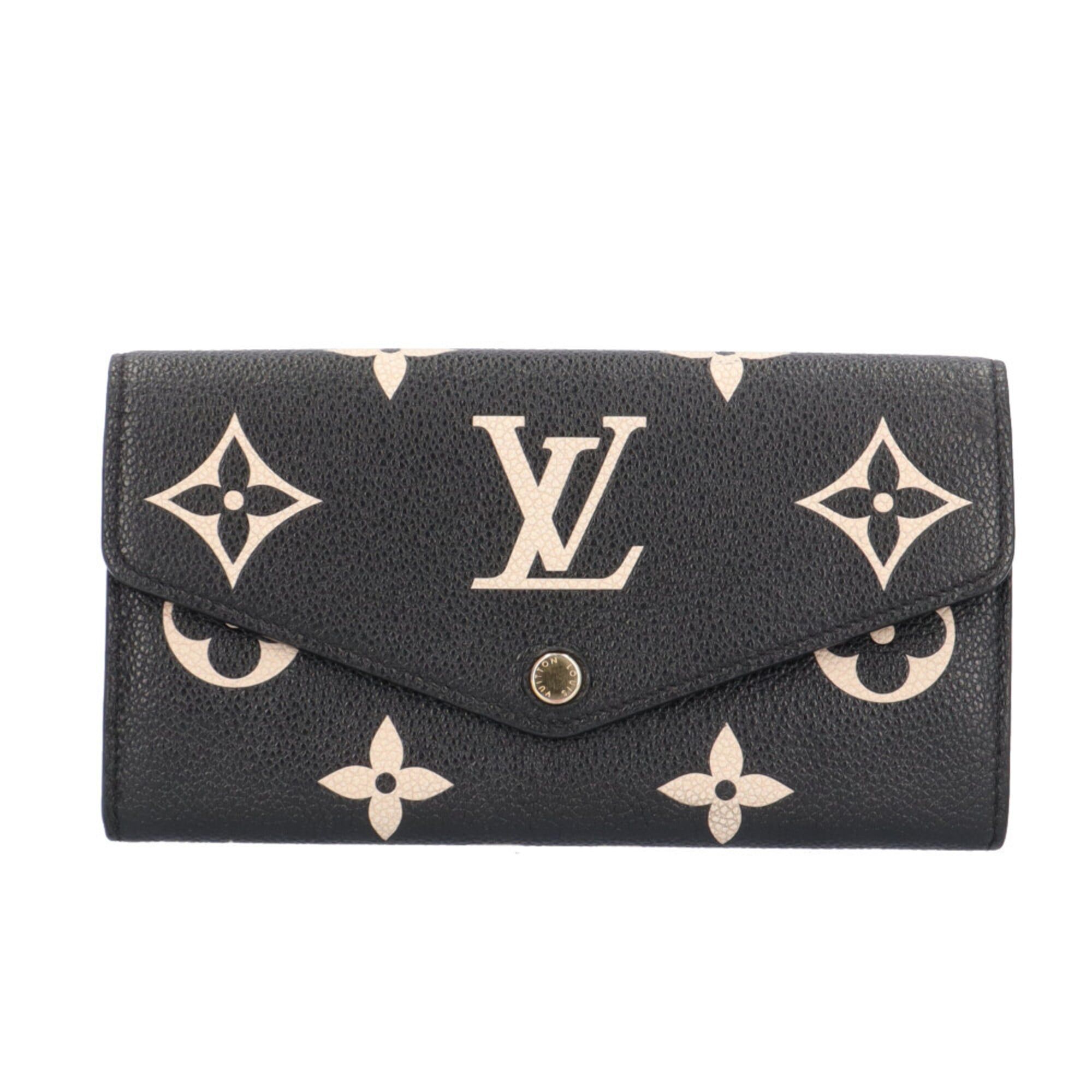 Louis Vuitton Louis Vuitton Portefeuille Sarah Monogram Bicolor Empreinte Long Wallet M80496 Women's LOUIS VUITTON Size ONE SIZE - 1 Thumbnail