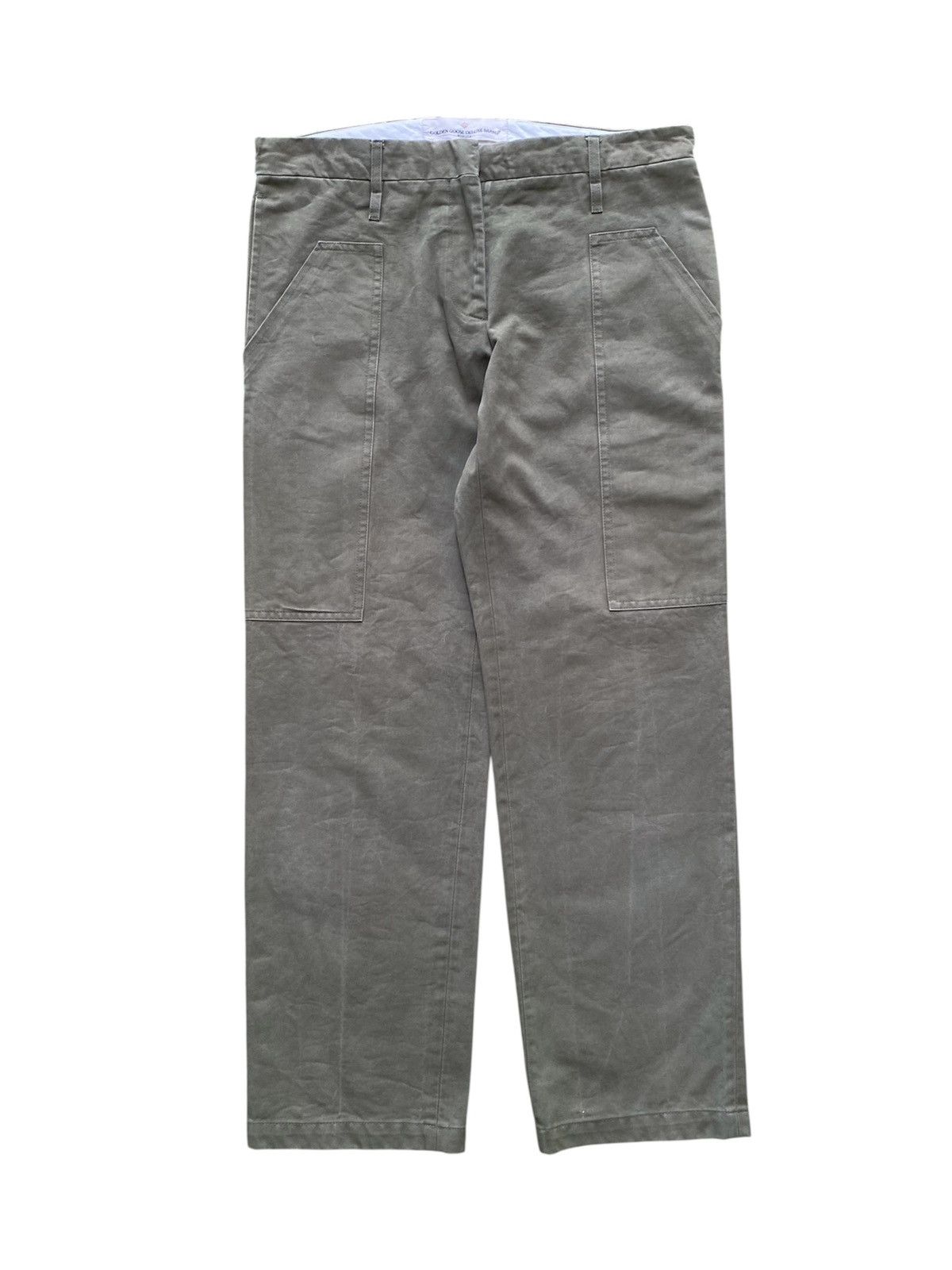 Golden Goose Vintage Golden Goose Deluxe Brand Army Double Pocket Pants Size US 32 / EU 48 - 1 Thumbnail