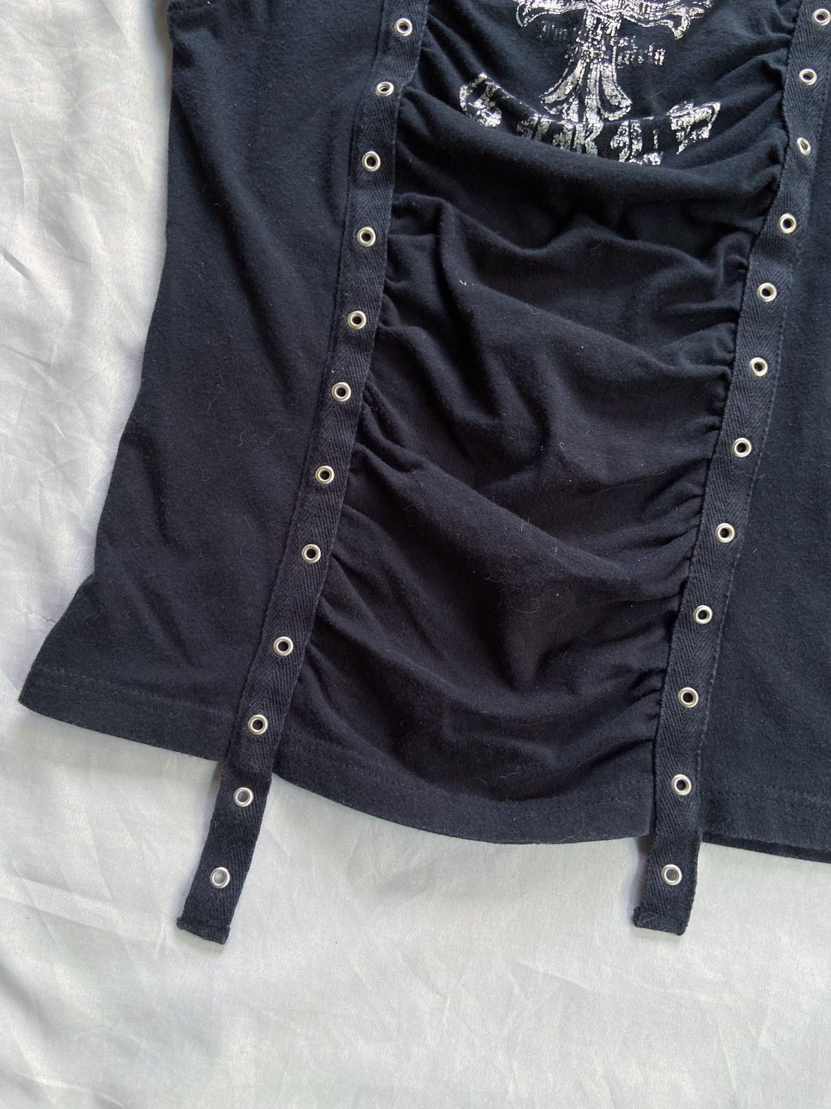 Le Grande Bleu (L.G.B.) XOXO Y2K PUNK STYLE TEE Size US XS / EU 42 / 0 - 5 Thumbnail
