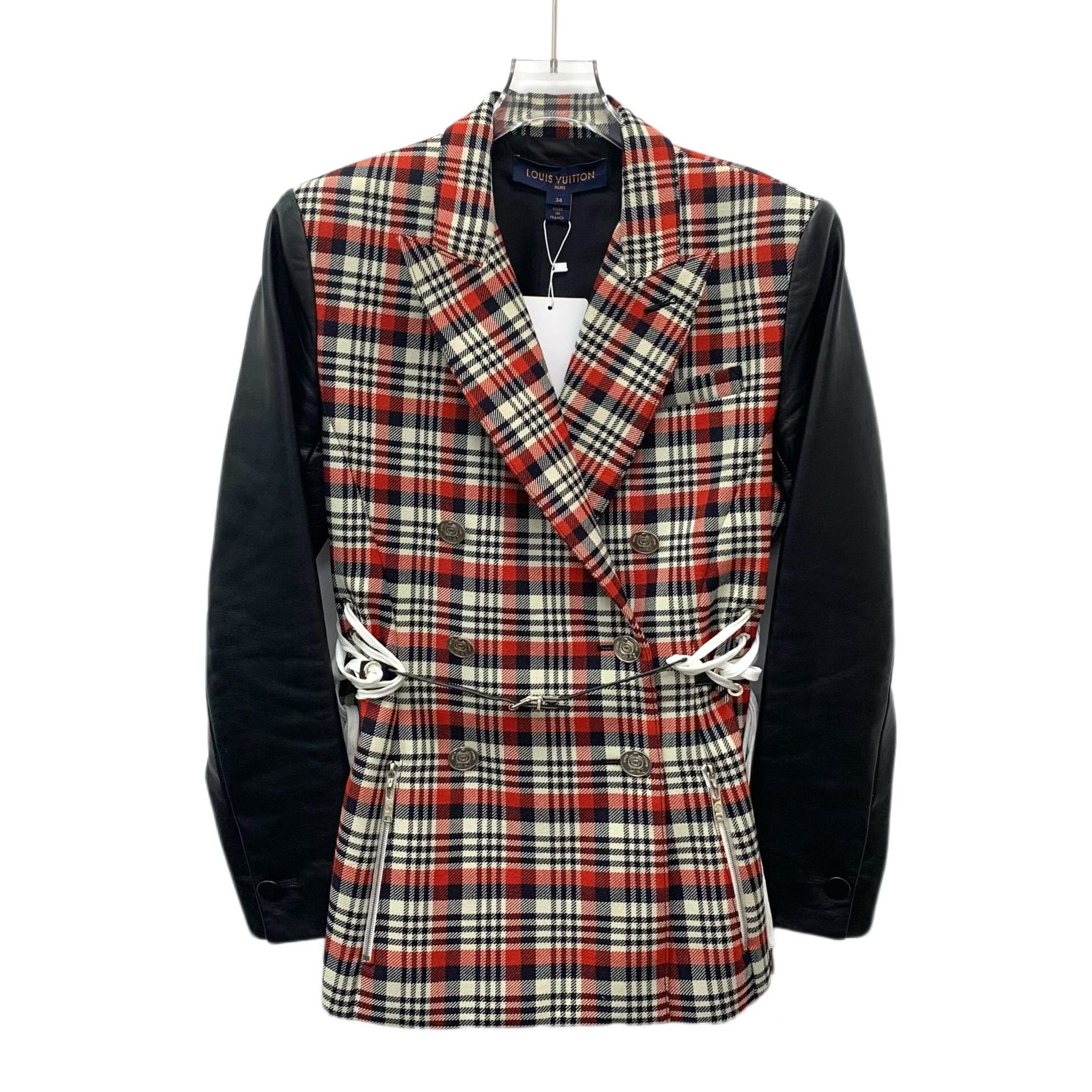 Louis Vuitton Louis Vuitton Plaid Multi Jacket XXS Women Size XXS / US 00 / IT 34 - 1 Thumbnail