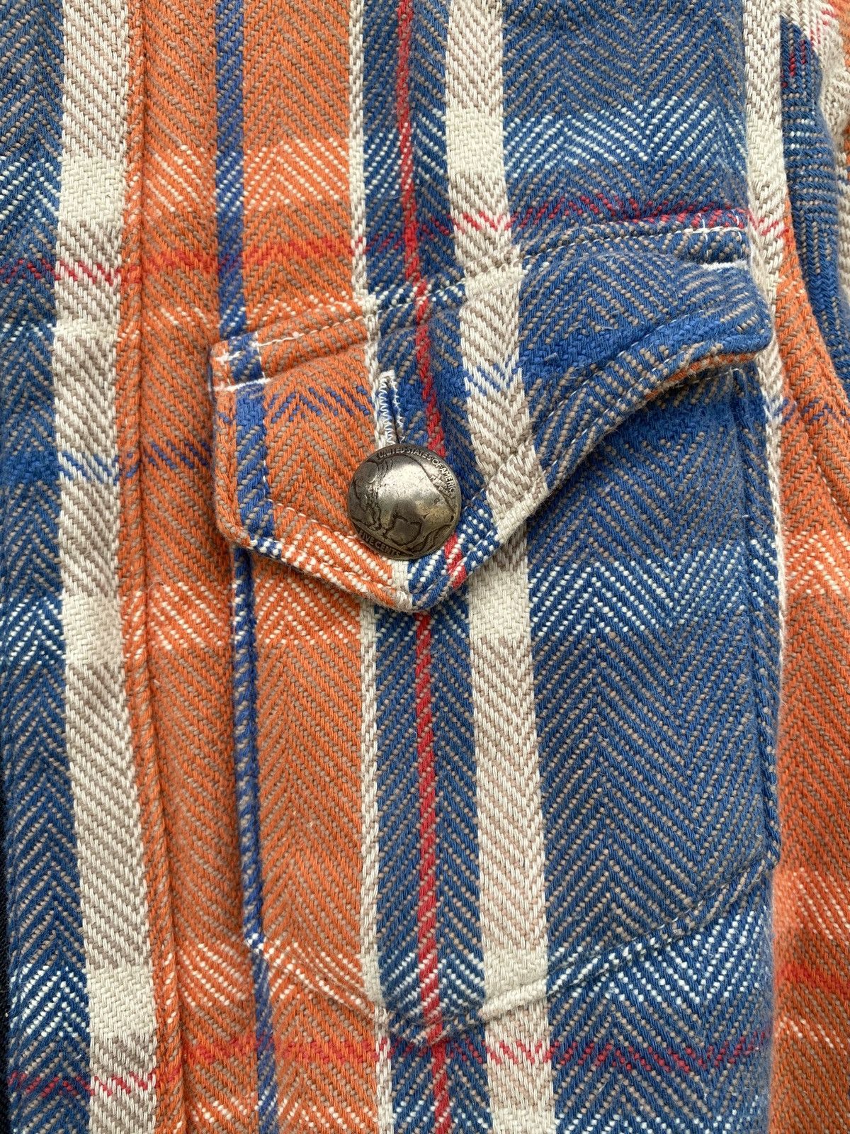 Remi Relief REMI RELIEF FLANNEL PLAID WESTERN JACKET STYLE Size S / US 4 / IT 40 - 7 Thumbnail