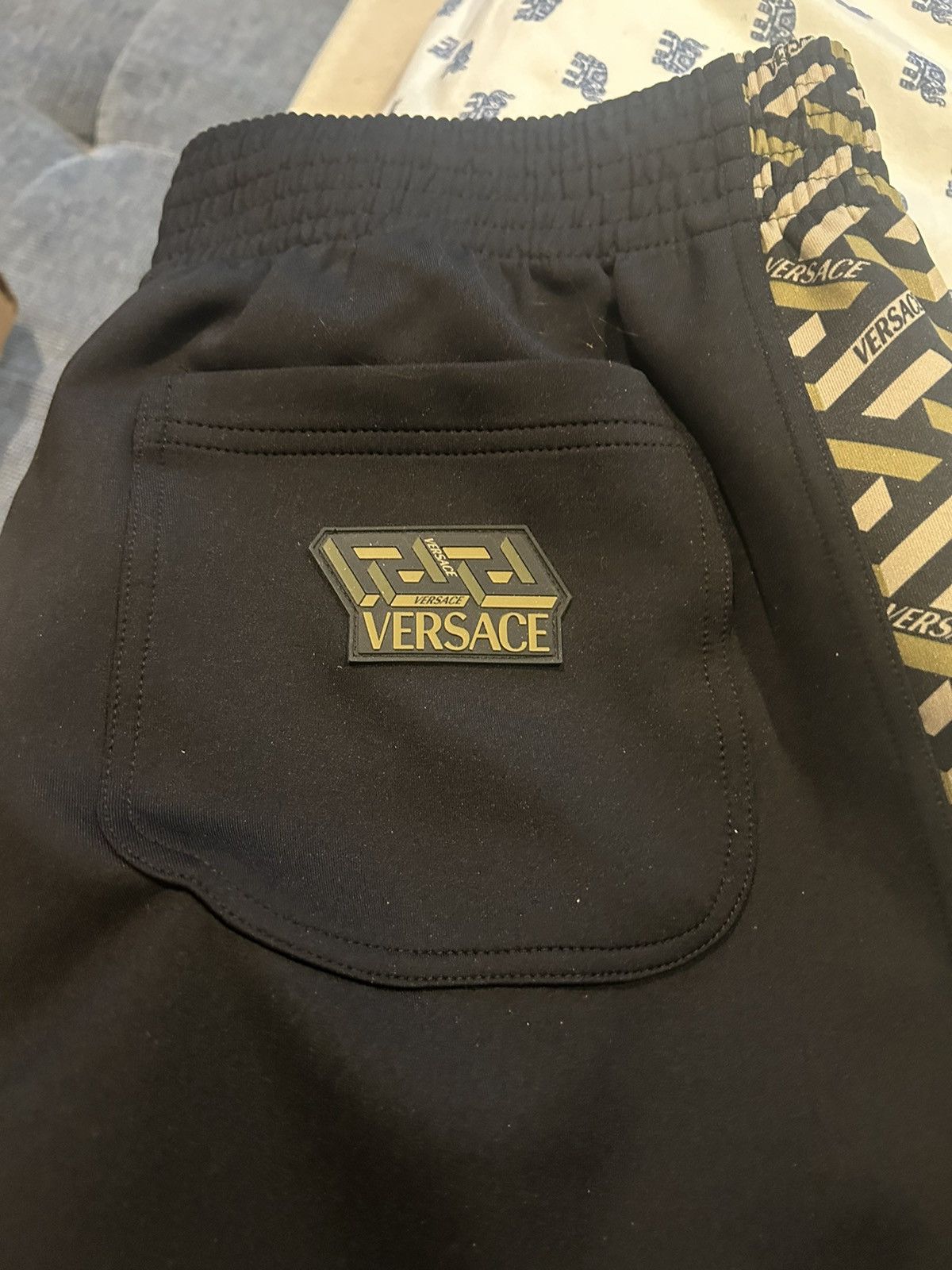 Designer × Versace Versace monogram pants Size US 32 / EU 48 - 3 Thumbnail