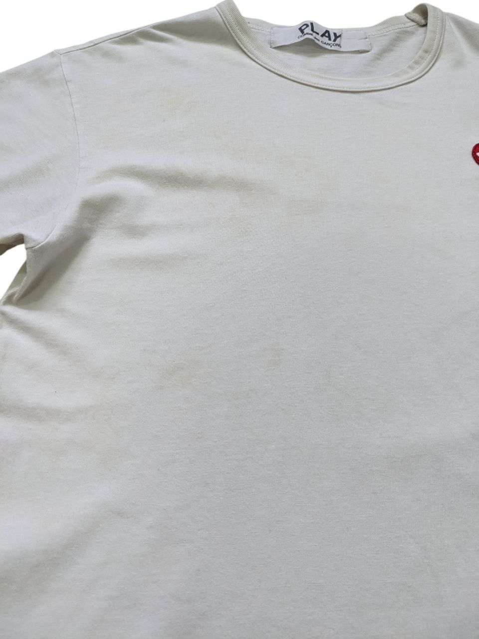 Comme des Garcons COMME des GARÇONS PLAY Peek A Boo Heart Tee Size US S / EU 44-46 / 1 - 5 Thumbnail