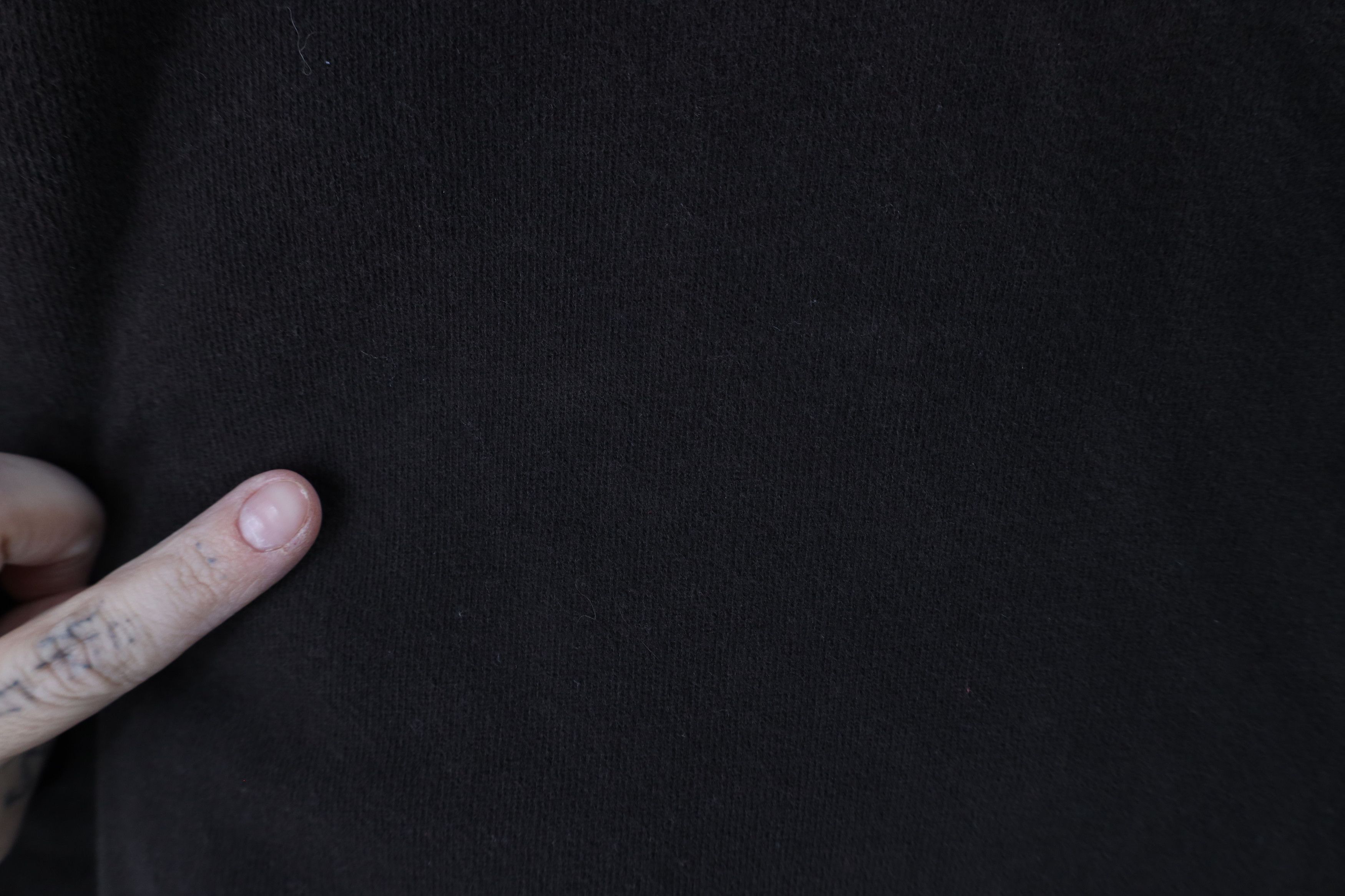 Vintage Vintage 90s Streetwear Heavyweight Ribbed Long Sleeve Polo Size US XXL / EU 58 / 5 - 4 Thumbnail