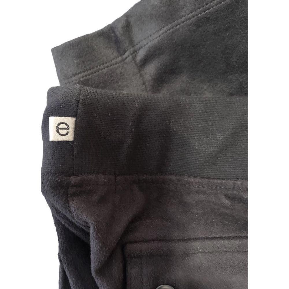 Designer CT1386 Escio Ladies Polyester Black Cargo Pant Small Size 28" / US 6 / IT 42 - 4 Thumbnail