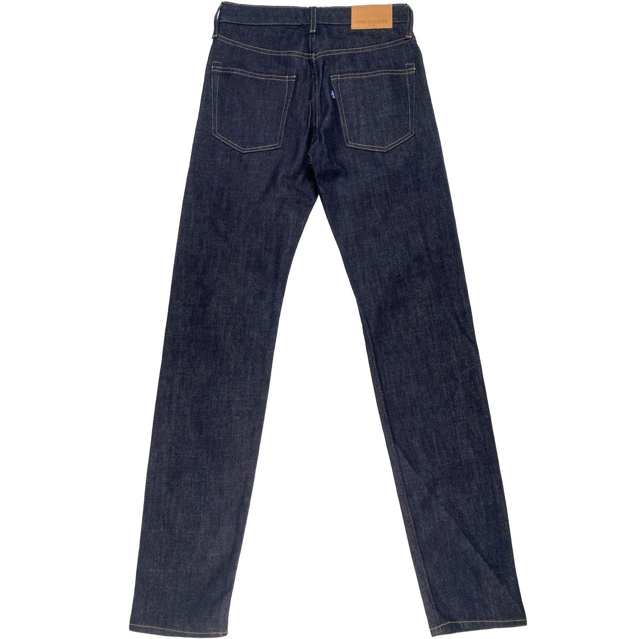 Levi's Levi's Made & Crafted Needle Narrow Dark Wash Selvedge Jeans Size US 28 / EU 44 - 2 Thumbnail