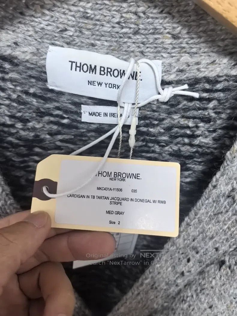 Thom Browne Thom Browne Wool Cardigan Size US M / EU 48-50 / 2 - 2 Thumbnail