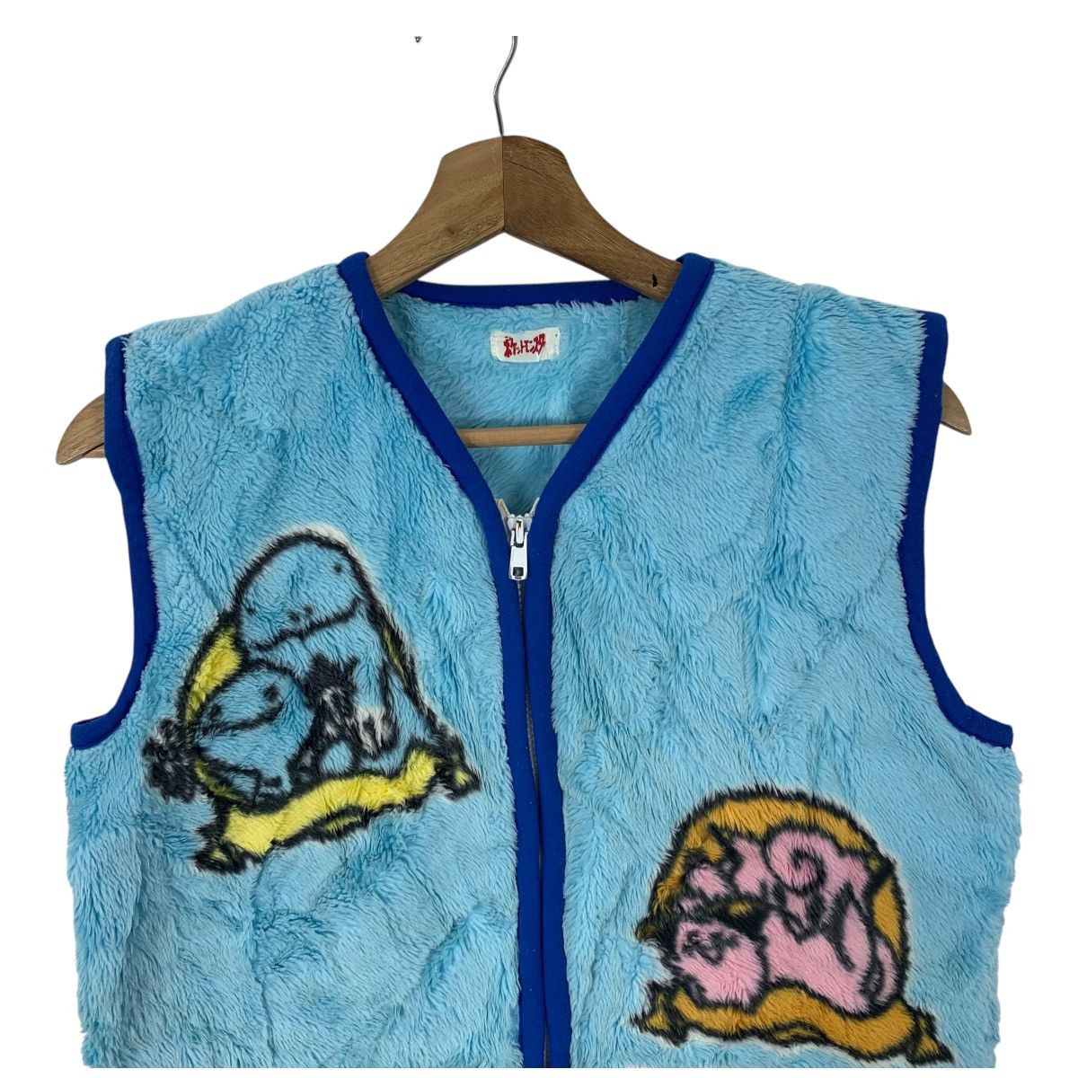 Japanese Brand × Pokemon × Vintage Vintage POKEMON Pikachu Japanese Cartoon Fleece Vest Jacket Size US S / EU 44-46 / 1 - 3 Thumbnail