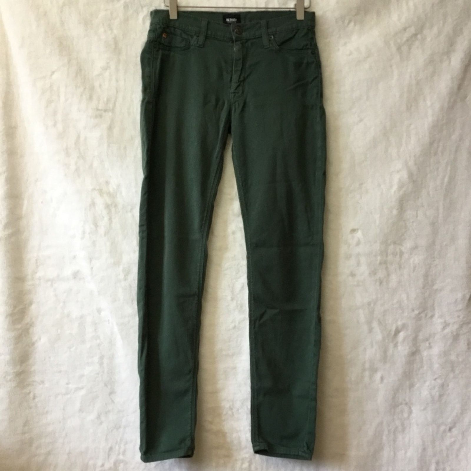 Hudson Hudson Green Super Skinny Jeans Size 28" / US 6 / IT 42 - 1 Thumbnail