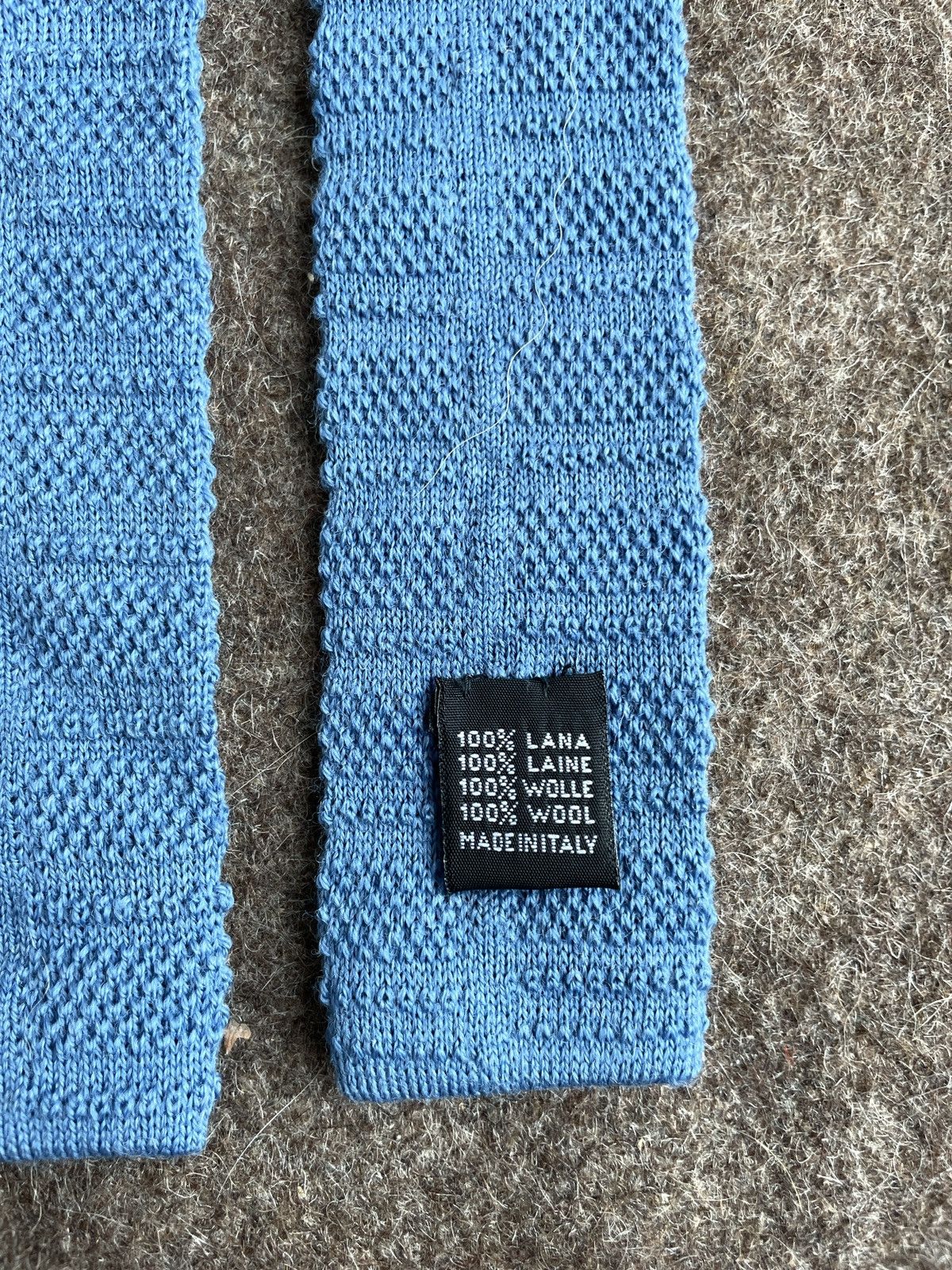Other Vintage Woolen Tie Size ONE SIZE - 4 Thumbnail