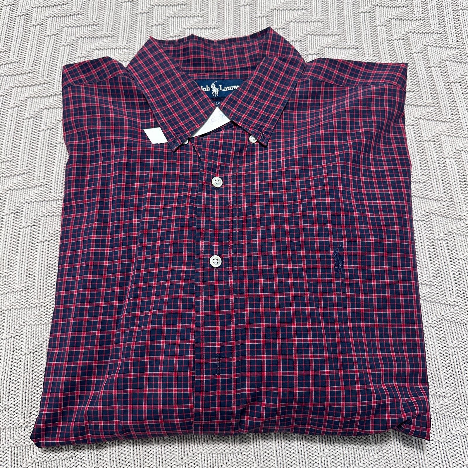 Ralph Lauren Ralph Lauren red plaid Blake fit button down Size US L / EU 52-54 / 3 - 1 Thumbnail