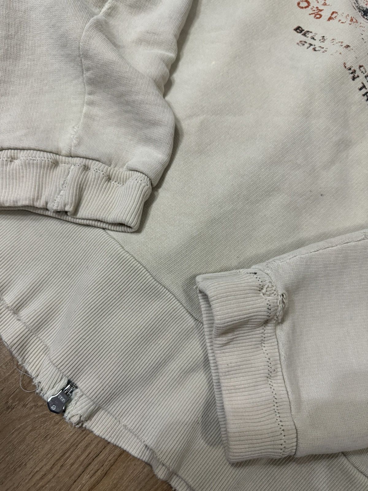 Belstaff × Vintage VINTAGE BELSTAFF DISTRESS STYLE 80th ANNIVERSARY SWEATER Size US L / EU 52-54 / 3 - 4 Thumbnail