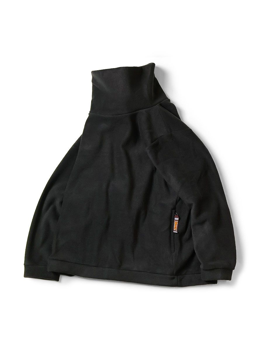 KAPITAL Reverse fleece big high neck sweatshirt