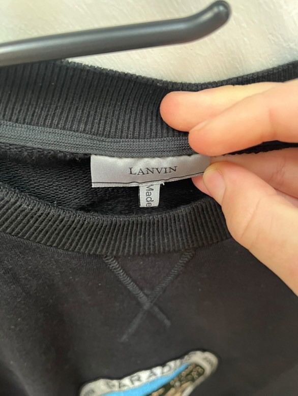Lanvin Lanvin Sweatshirt Size US L / EU 52-54 / 3 - 7 Thumbnail