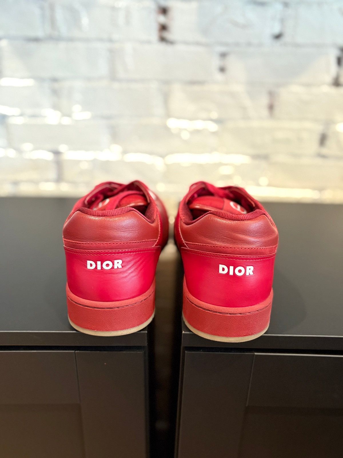 Dior Dior Red Monogram Sneaker Clean NB Size 46 Size US 13 / EU 46 - 3 Thumbnail