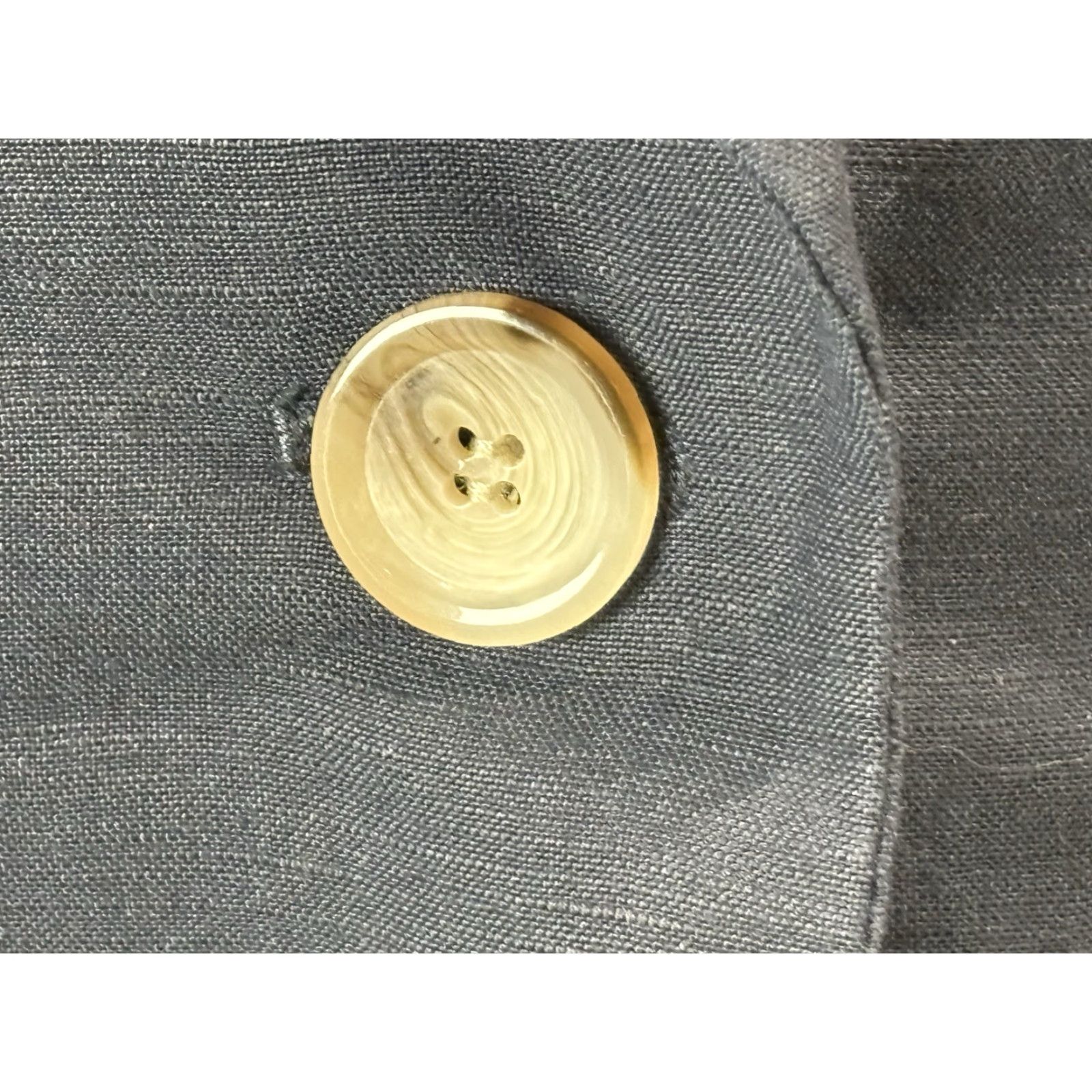 Vintage TAHARI 2 Pc Pant Suit Plus Size 18 Women’s Navy Linen Blend Business Size 40" / US 18 - 7 Thumbnail