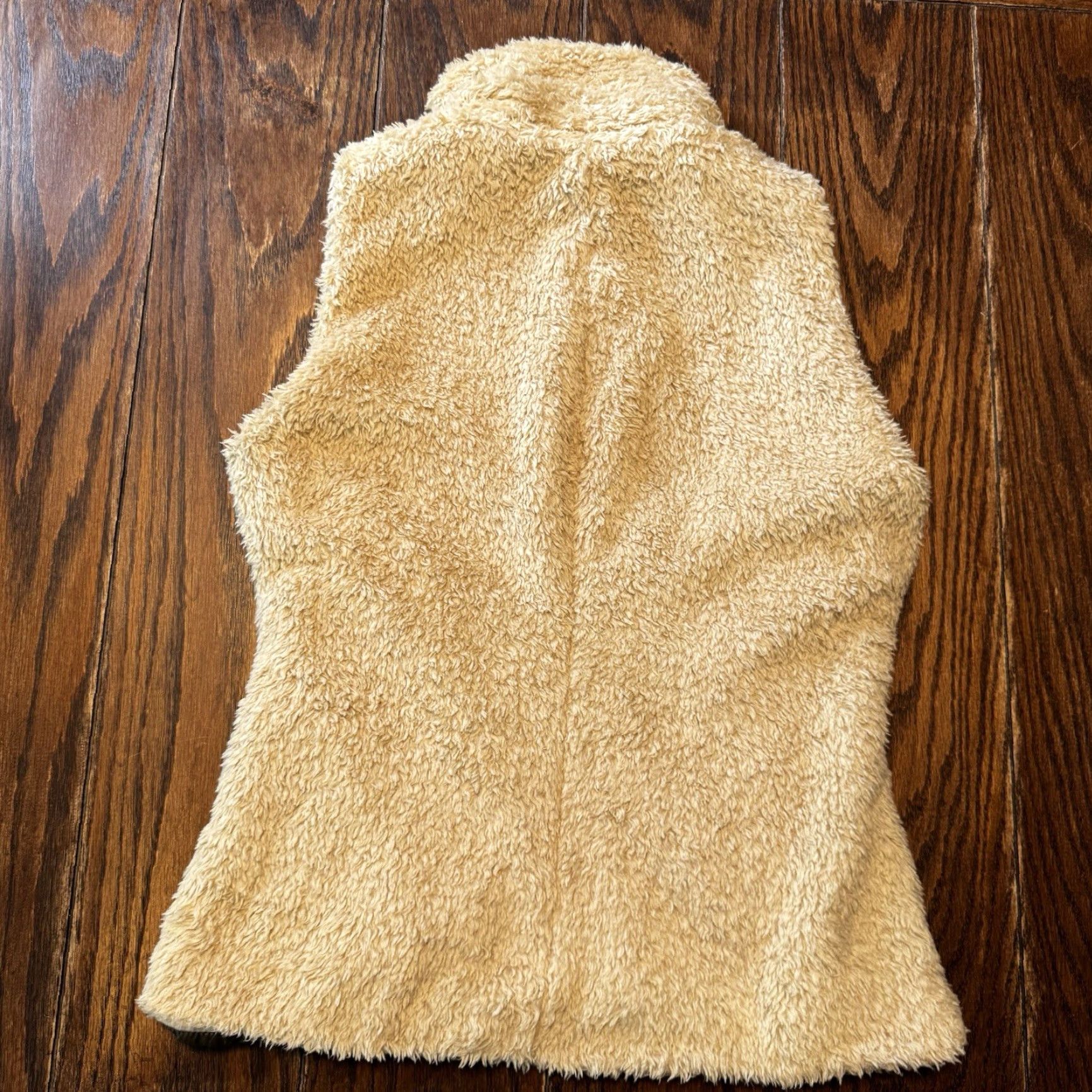 Patagonia Patagonia Los Gatos Vest Womens Small Ivory Brown Reversible Fleece Sherpa 25205 Size S / US 4 / IT 40 - 3 Thumbnail