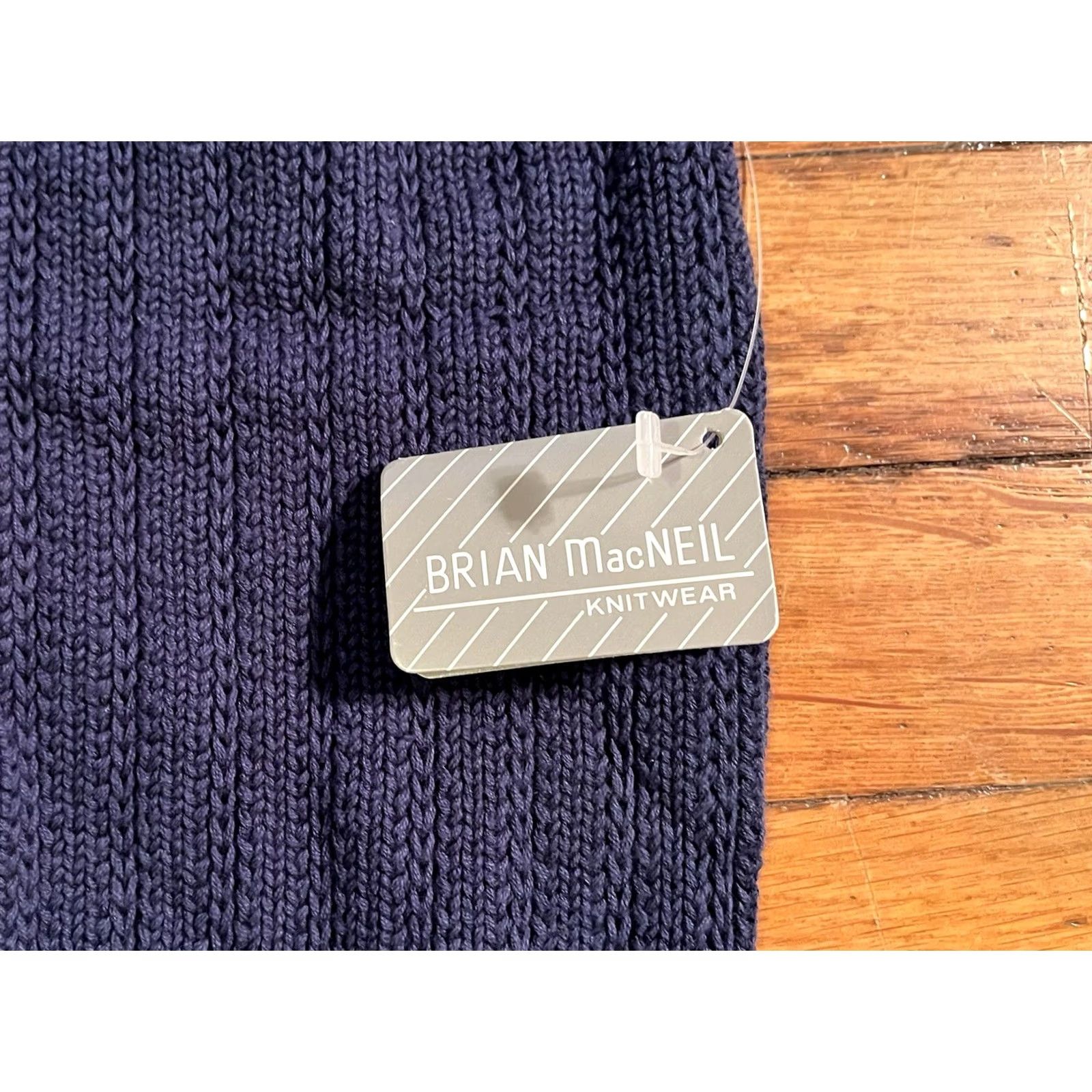 Vintage VINTAGE Brian MacNeil Sweater Vest Men’s XL Blue Ribbed Sleeve? (Note: This line seems incomplete and includes a question mark.) Size US XL / EU 56 / 4 - 3 Thumbnail