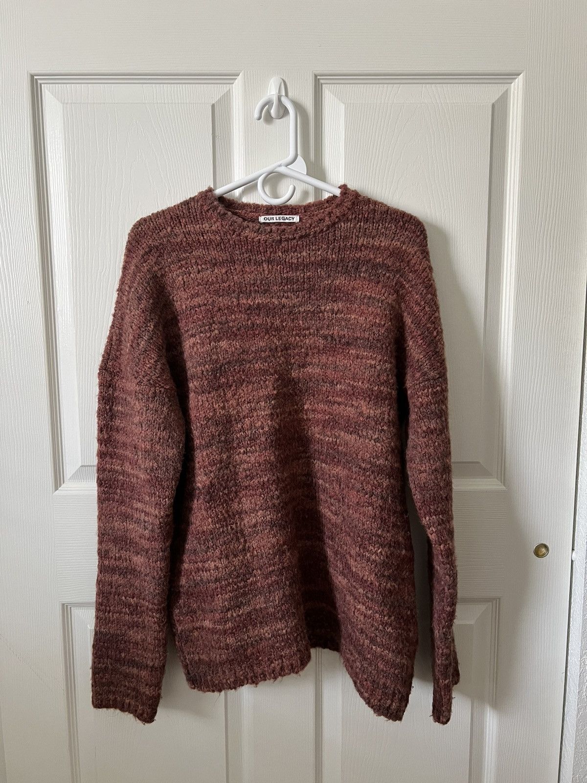 Our Legacy Our Legacy Marl Crew Knit Size US S / EU 44-46 / 1 - 4 Thumbnail