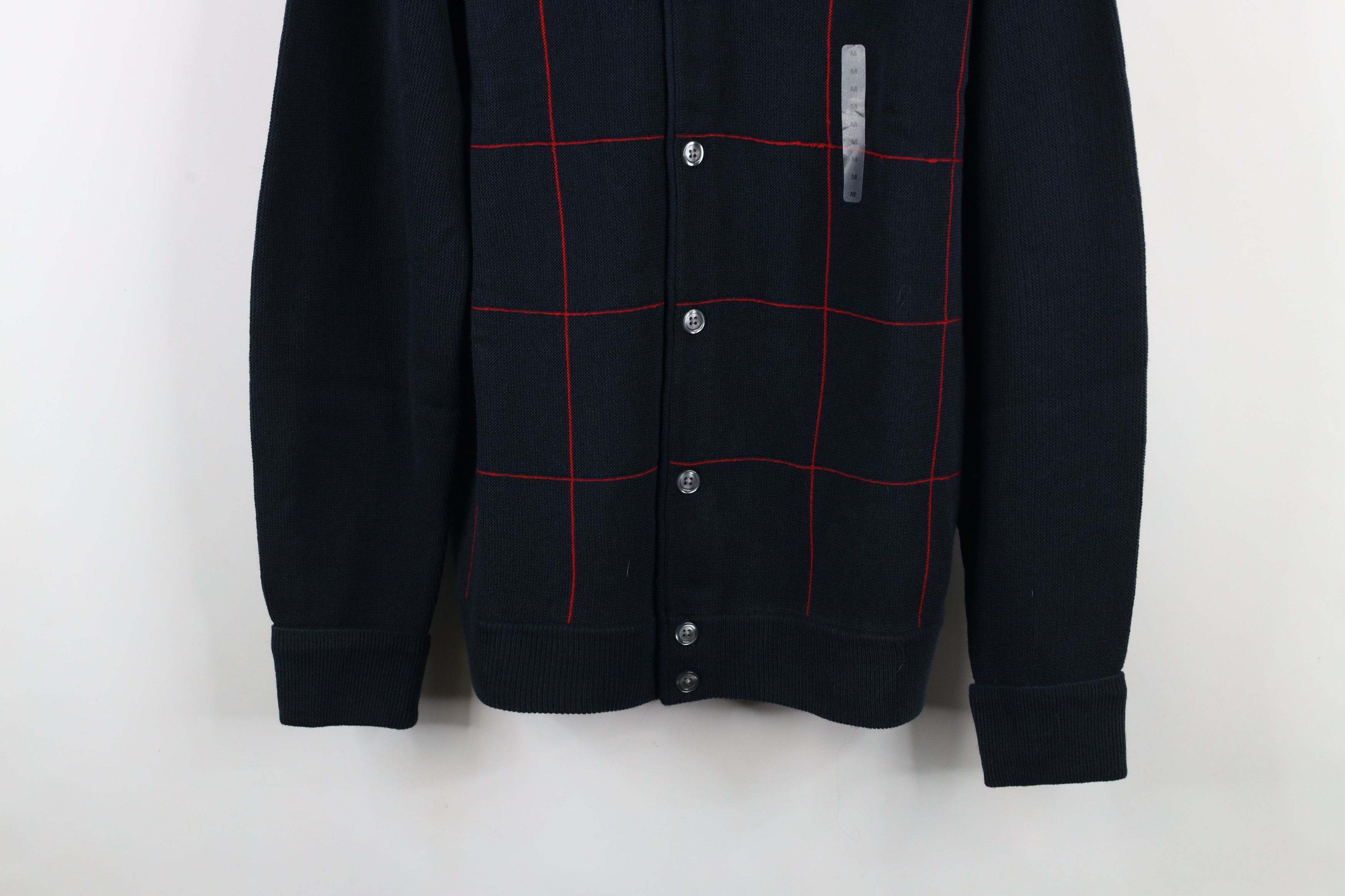 Vintage Deadstock Vintage 90s Streetwear Knit Cardigan Sweater Size US M / EU 48-50 / 2 - 3 Thumbnail