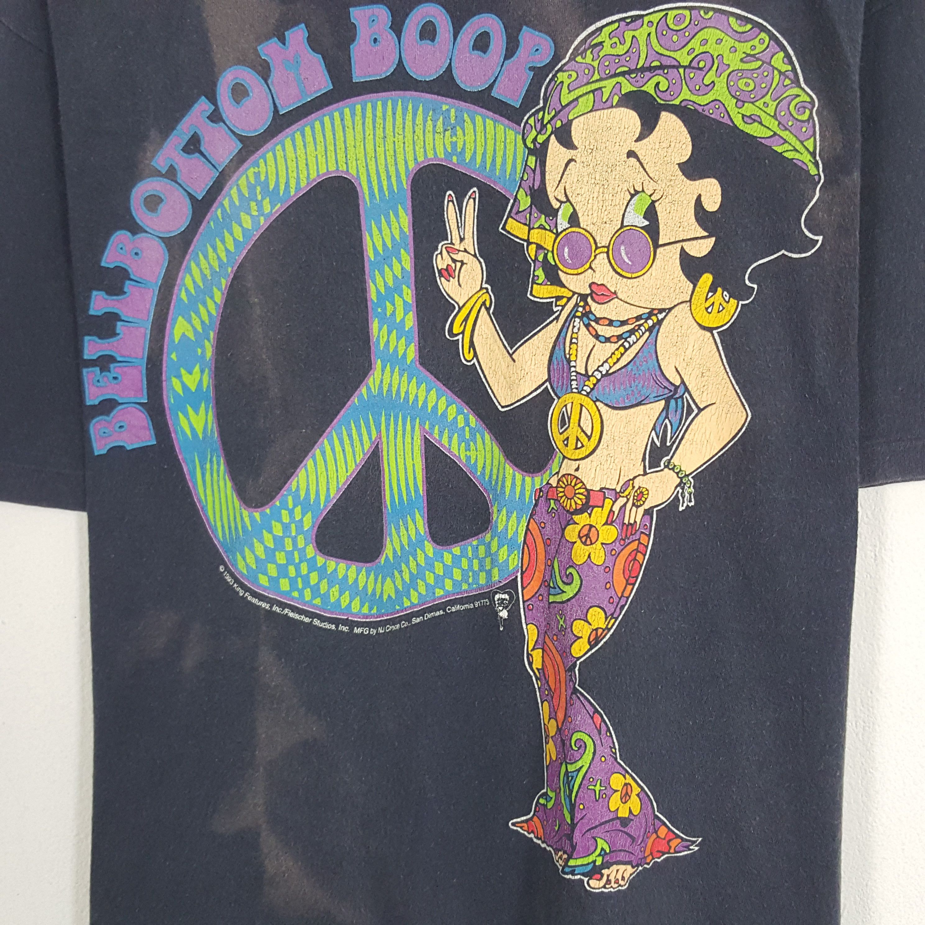 Vintage Vintage Bellbottom Boop Tshirt Size US L / EU 52-54 / 3 - 2 Thumbnail