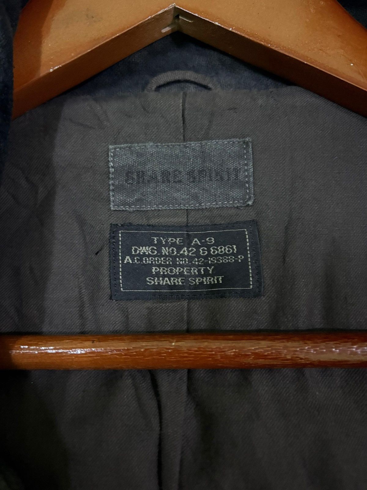 Share Spirit Homme Rare Share Spirit A-9 Military Long Jacket Design LGB Size US S / EU 44-46 / 1 - 13 Thumbnail
