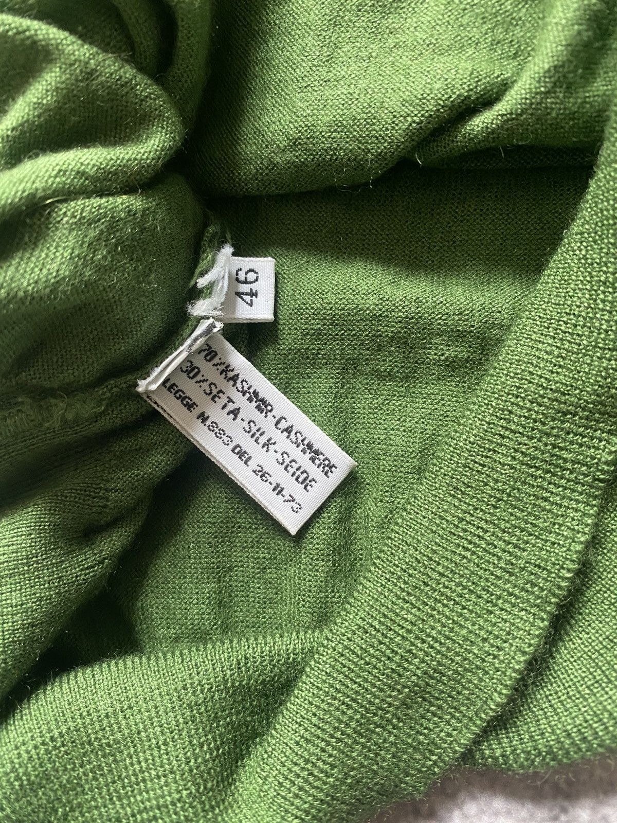 Fedeli Fedeli cashmere silk men sweater made in Italy size S (46) Size US S / EU 44-46 / 1 - 8 Thumbnail