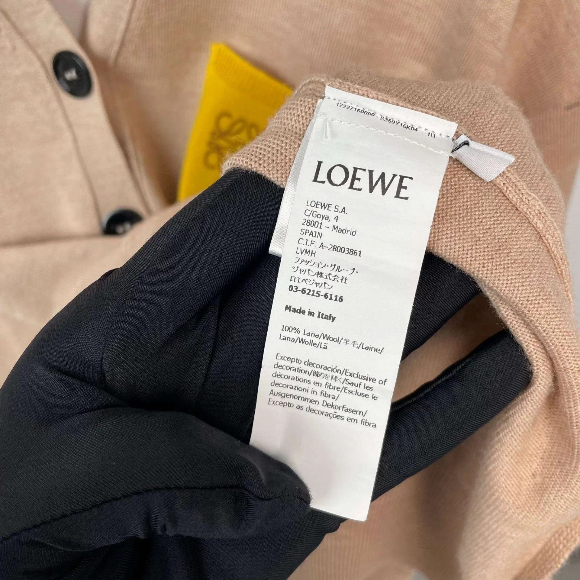Loewe Loewe Embroidered Logo Pocket Cardigan XS Size XS / US 0-2 / IT 36-38 - 5 Thumbnail