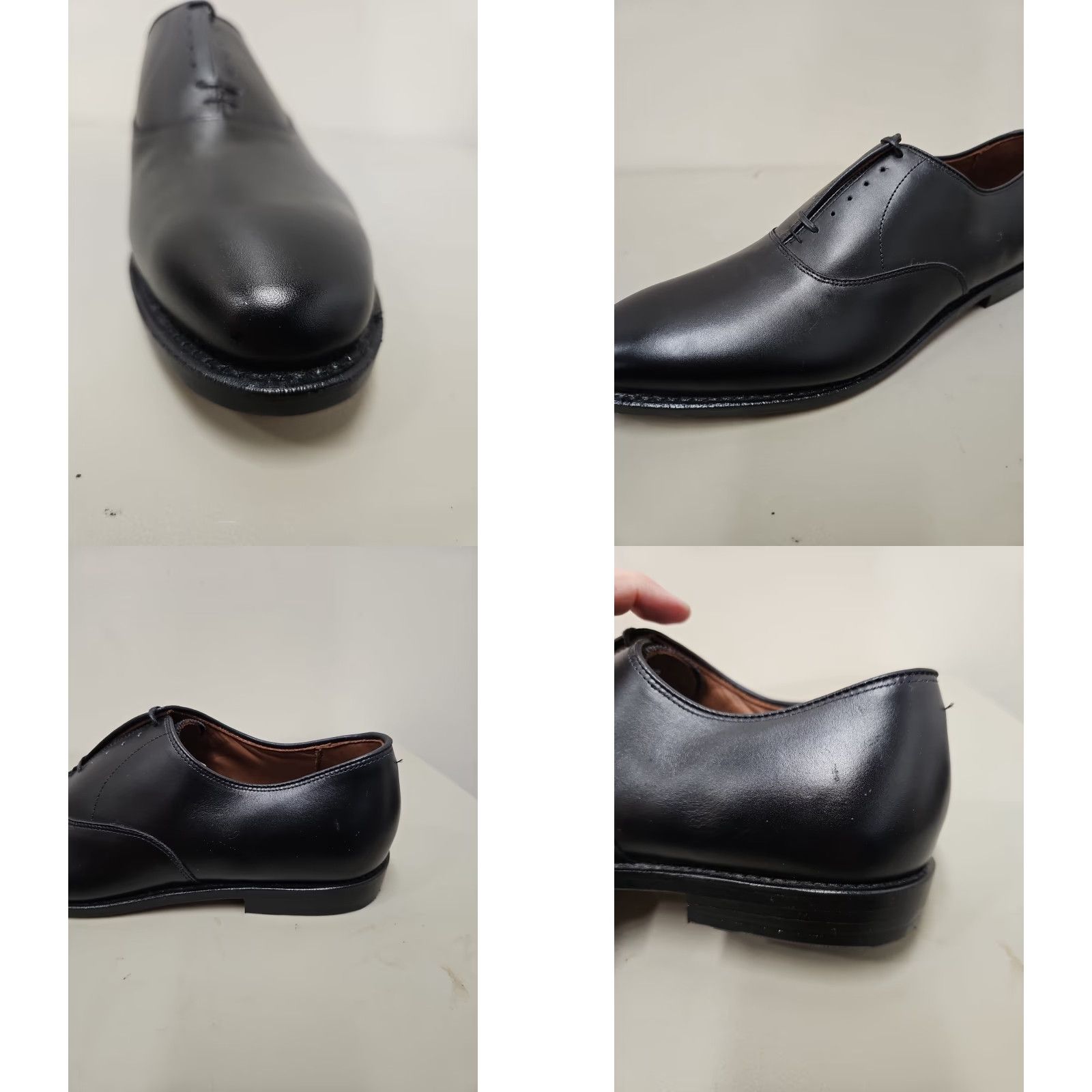 Allen Edmonds Allen Edmonds Carlyle Men's Leather Oxford Dress Shoes 13 D Black Leather USA Vintage: No Size US 13 / EU 46 - 9 Thumbnail
