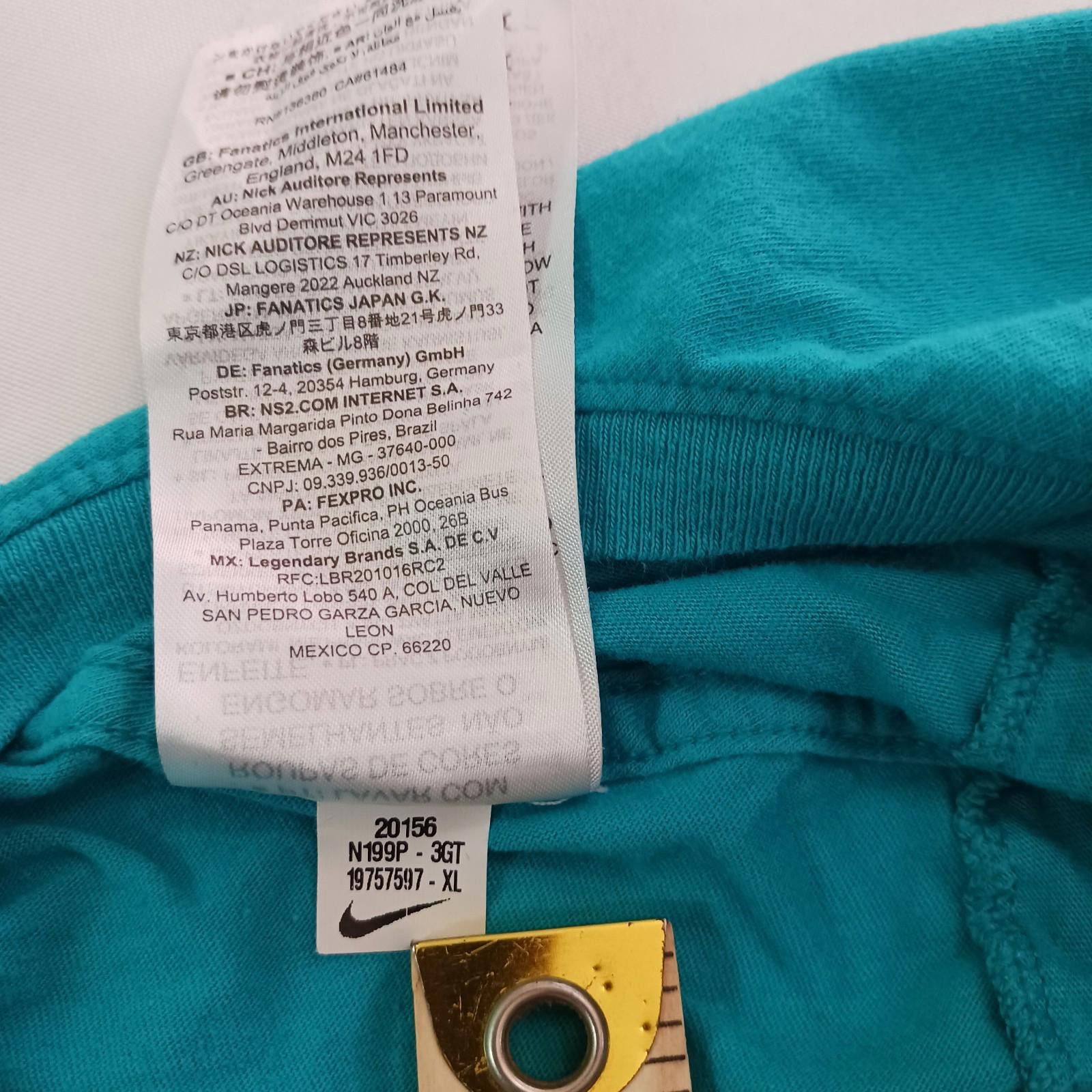 Nike Miami Dolphins T-Shirt Men's XL Green HILL # 17 The Nike Tee Size ONE SIZE - 4 Thumbnail