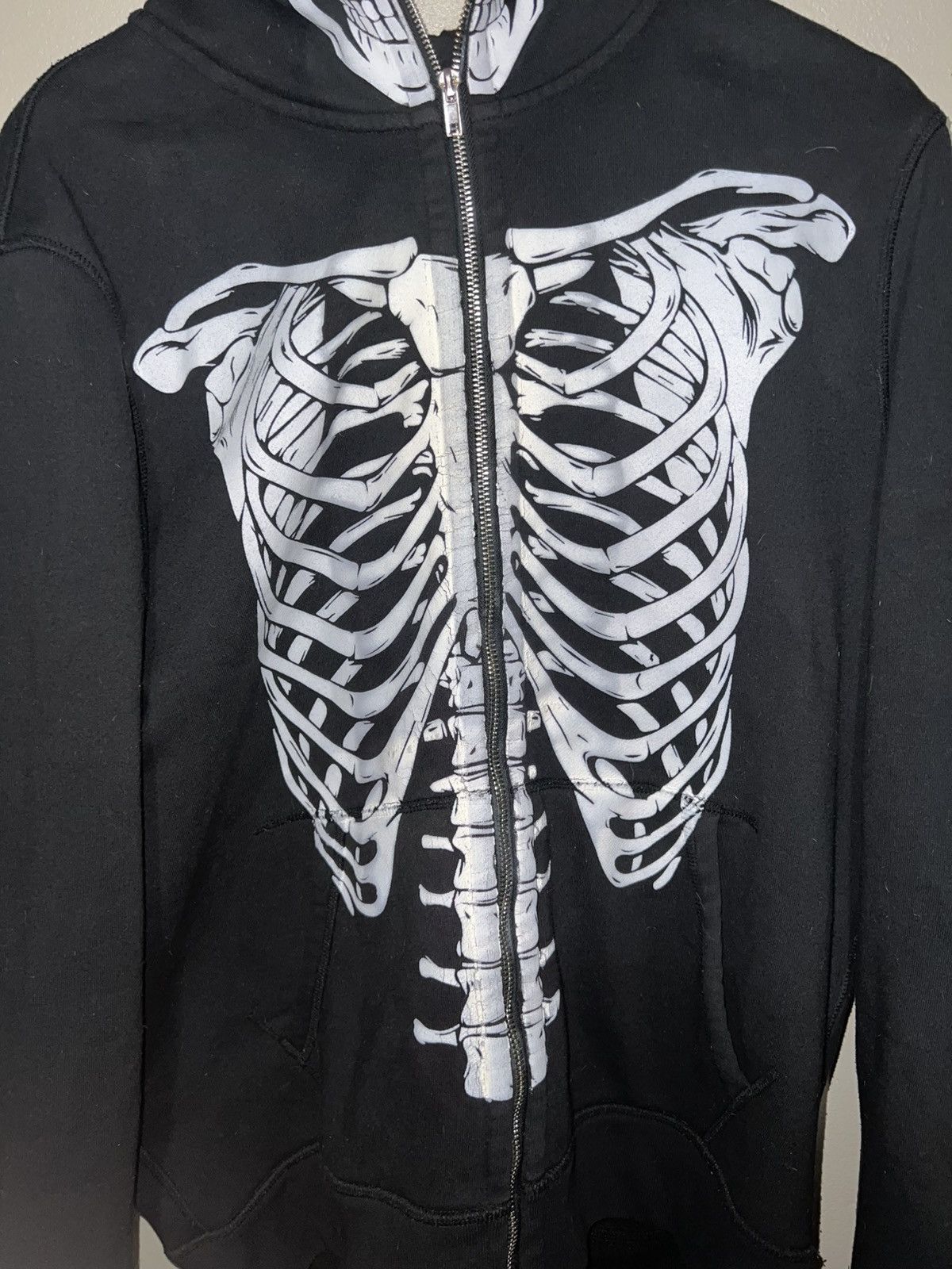 Goth Money Goth money Records skeleton full zip xl Size US XL / EU 56 / 4 - 2 Thumbnail