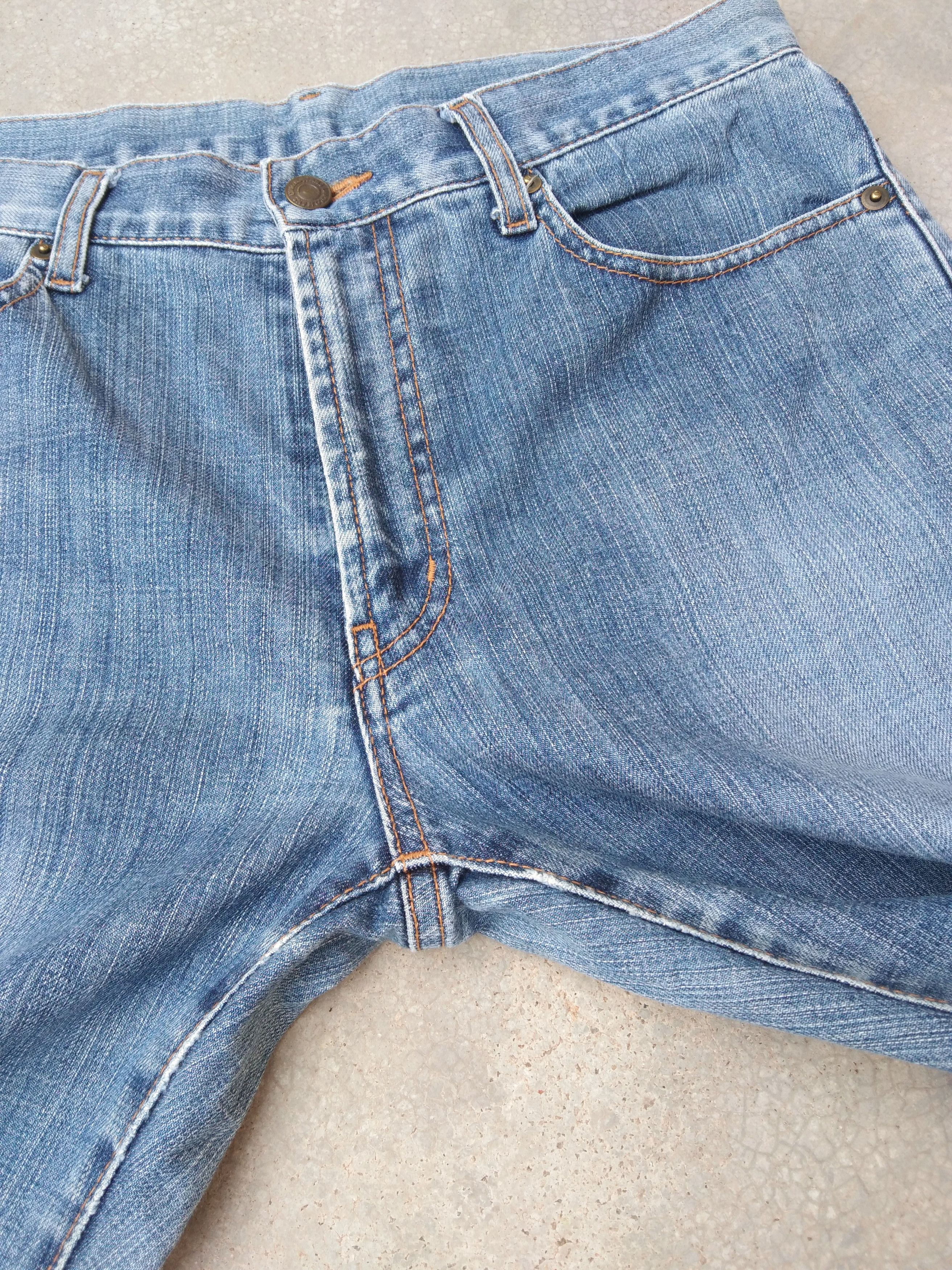 Japanese Brand × Jean × Vintage Vintage Japanese Uniqlo Boot Cut Flared Jeans 30x29 Size US 30 / EU 46 - 5 Thumbnail