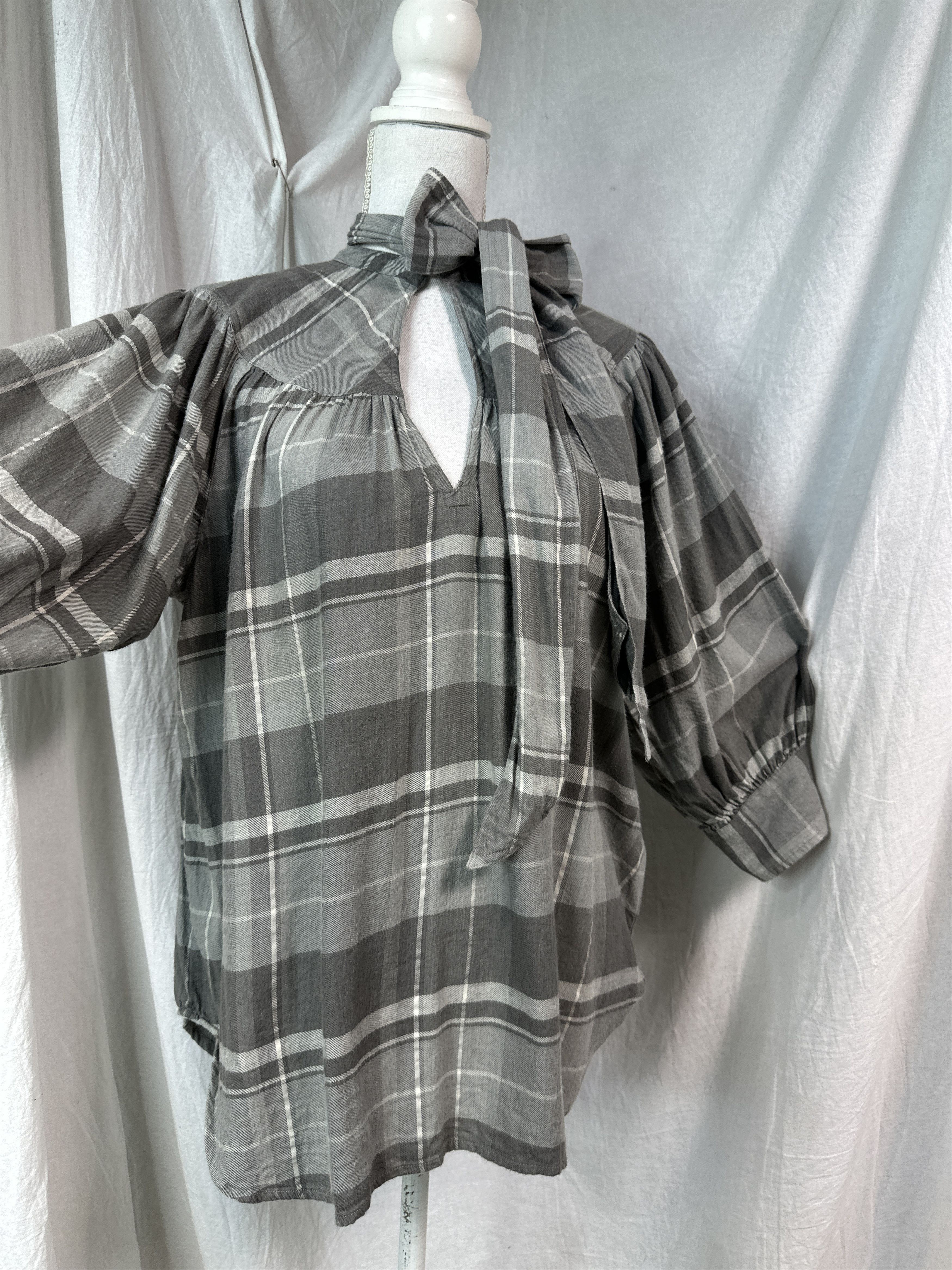 Polo Ralph Lauren Vintage Old Money Tartan Polo Ralph Lauren Tunic Shirt Y2K Size S / US 4 / IT 40 - 9 Thumbnail