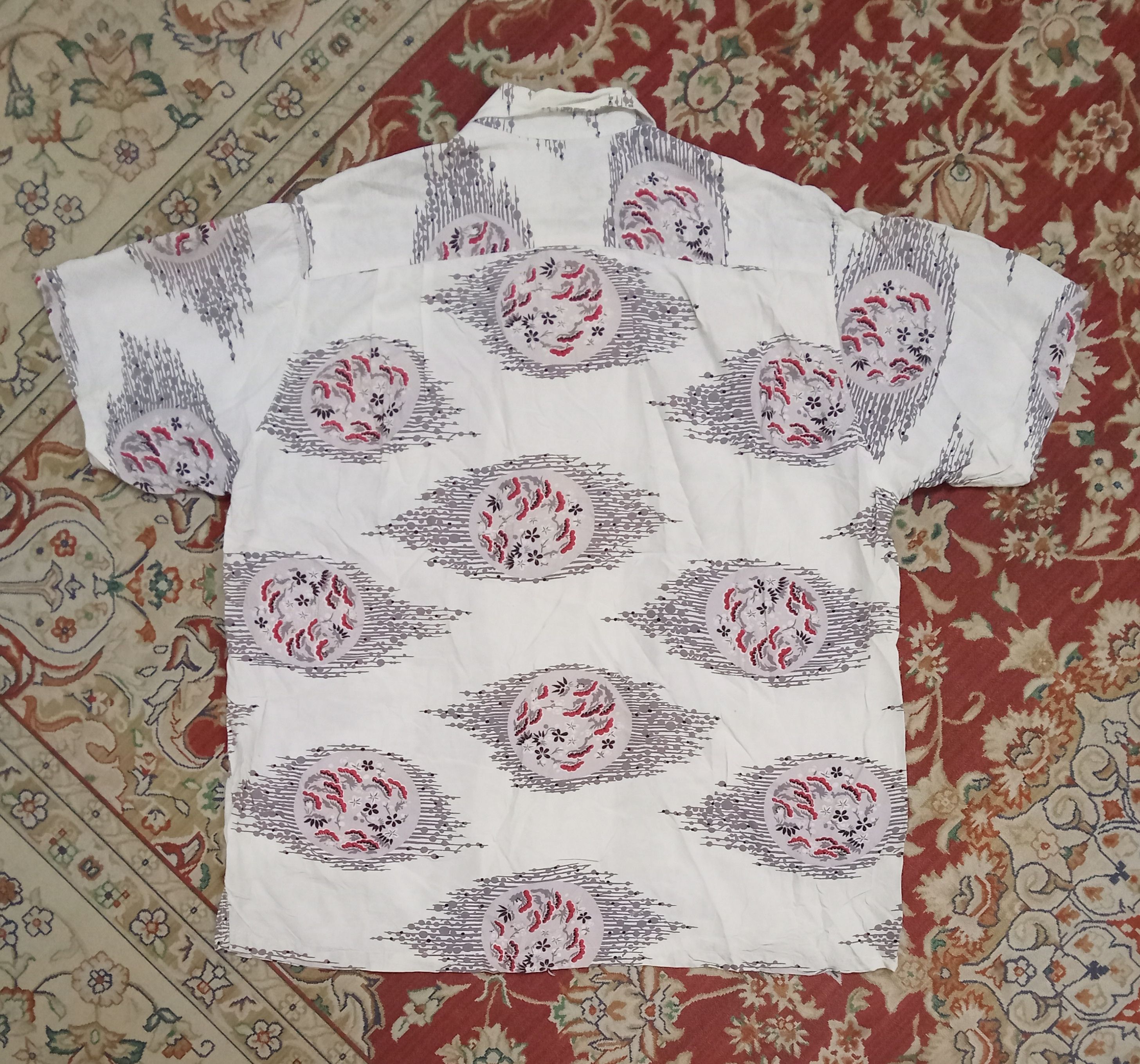 Duke Kahanamoku × Vintage Vintage Duke Kahanamoku Extremely Rare Rayon Shirt Size US L / EU 52-54 / 3 - 2 Thumbnail