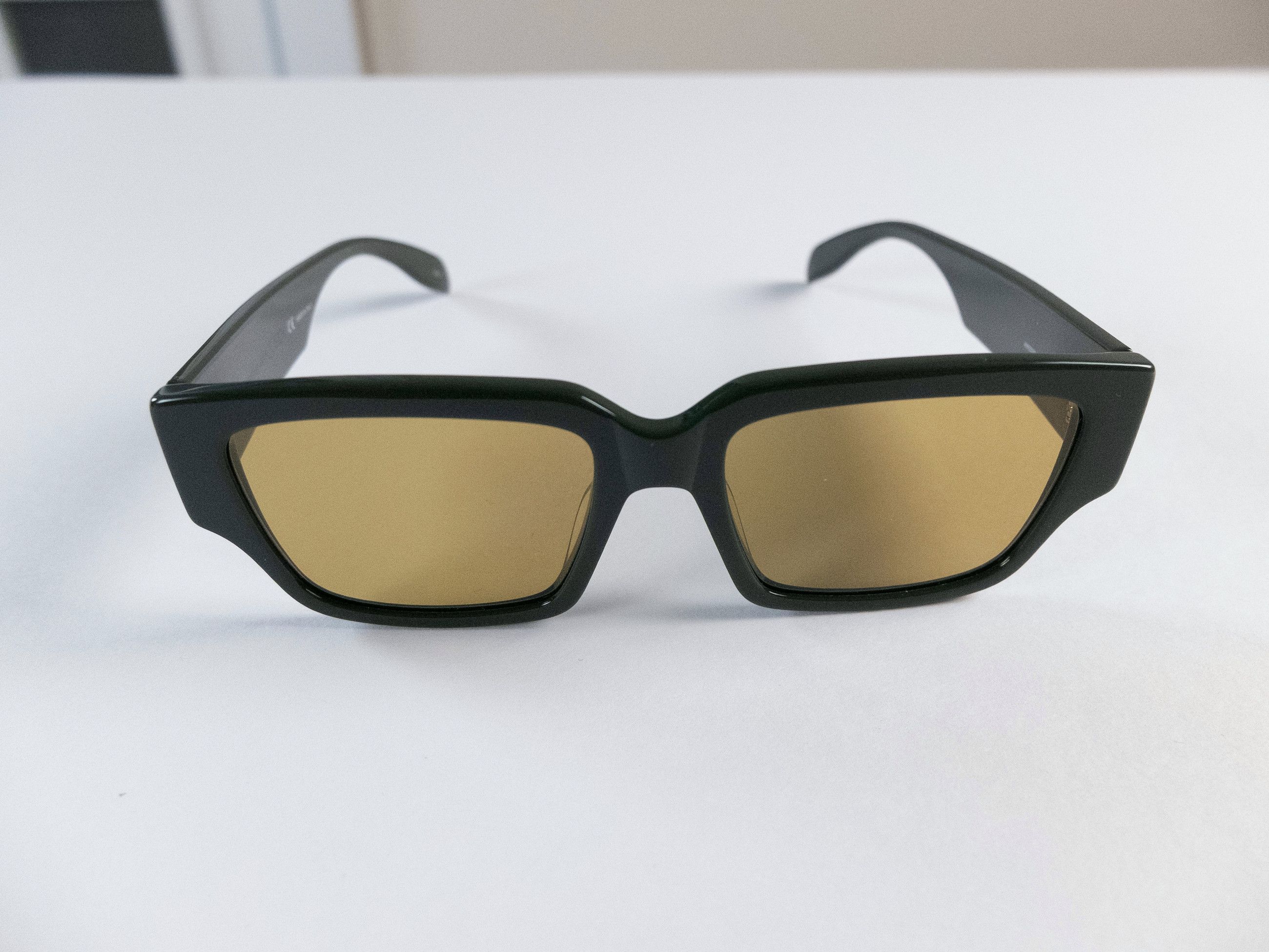 Alexander McQueen ALEXANDER MCQUEEN green square frame acetate sunglasses q Size ONE SIZE - 4 Thumbnail