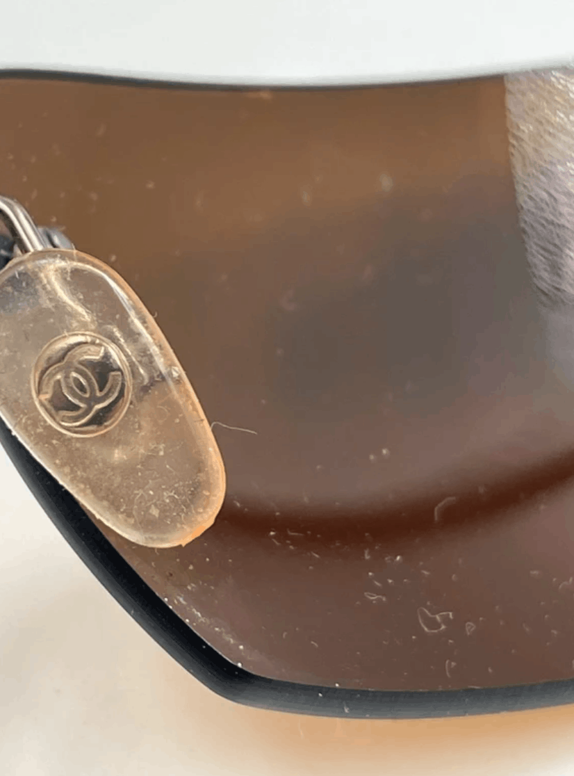 Chanel CHANEL Sunglasses 4048 Rimless Rhinestone 4017 Shields RI832 Size ONE SIZE - 9 Thumbnail