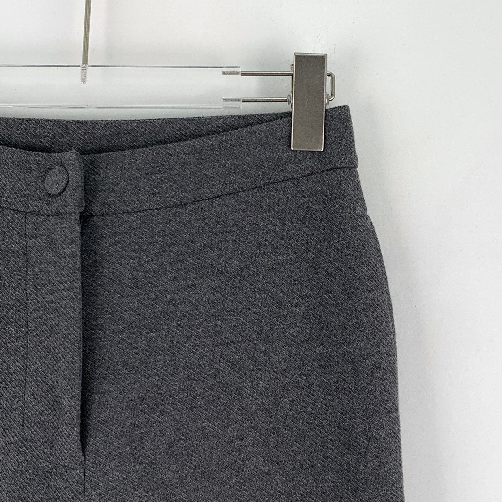 Thom Browne Thom Browne Four-Bar Cotton Pants Dark Grey (36) Size 25" / US 0 / IT 36 - 3 Thumbnail