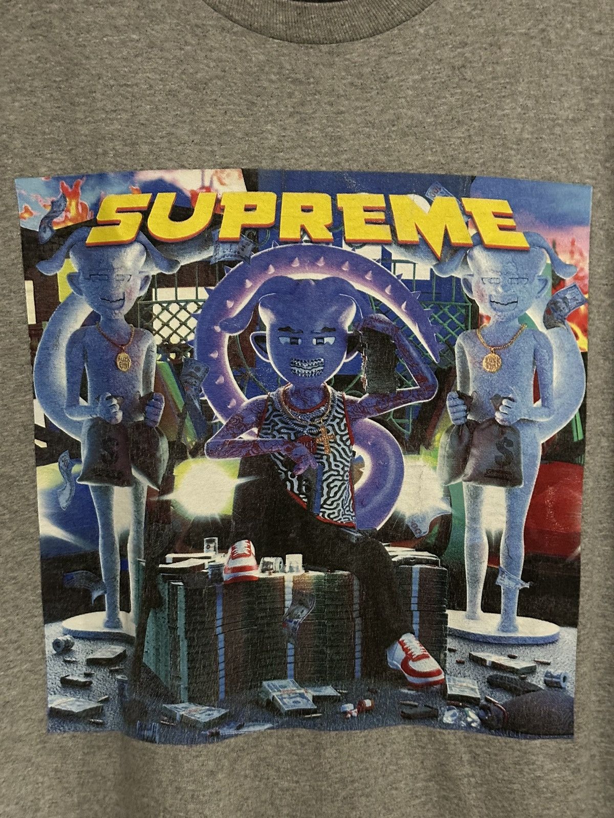 Supreme Supreme Richest Tee Size US XL / EU 56 / 4 - 2 Thumbnail
