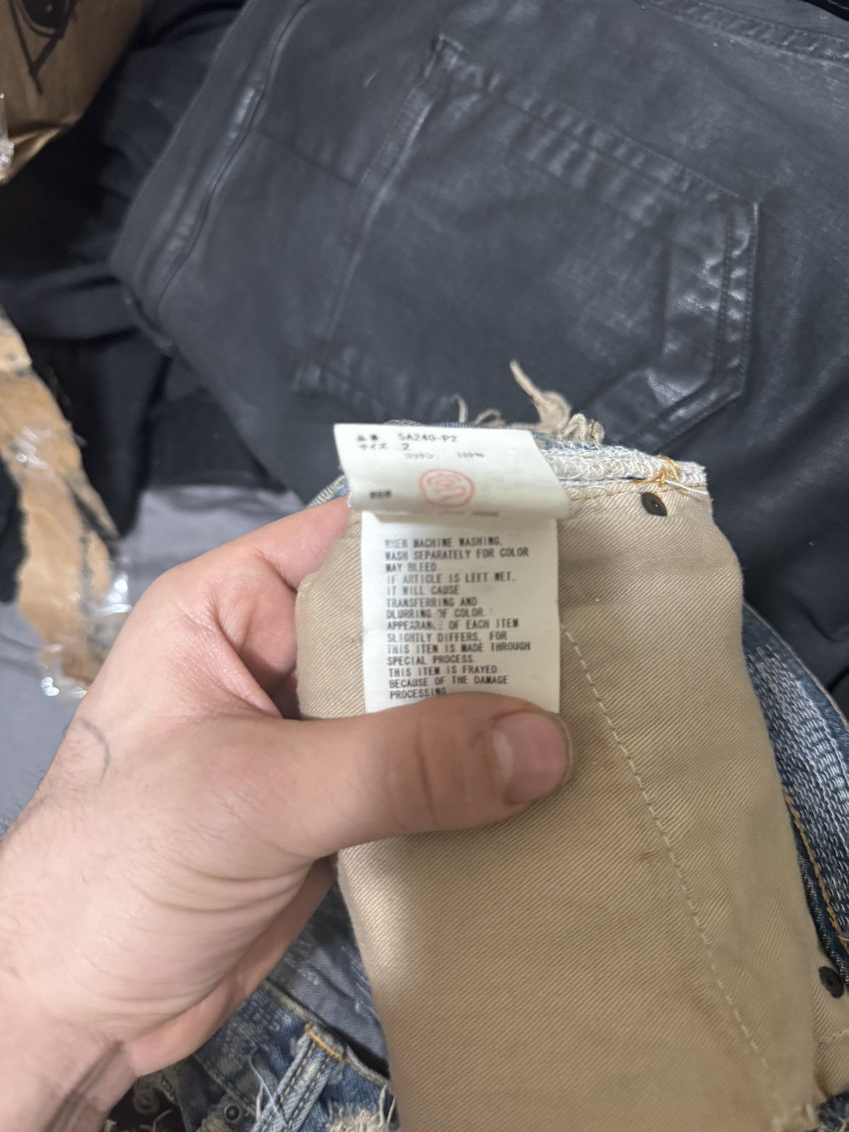 Undercover Undercover AW05 85 Blue Denim Size US 31 - 9 Thumbnail