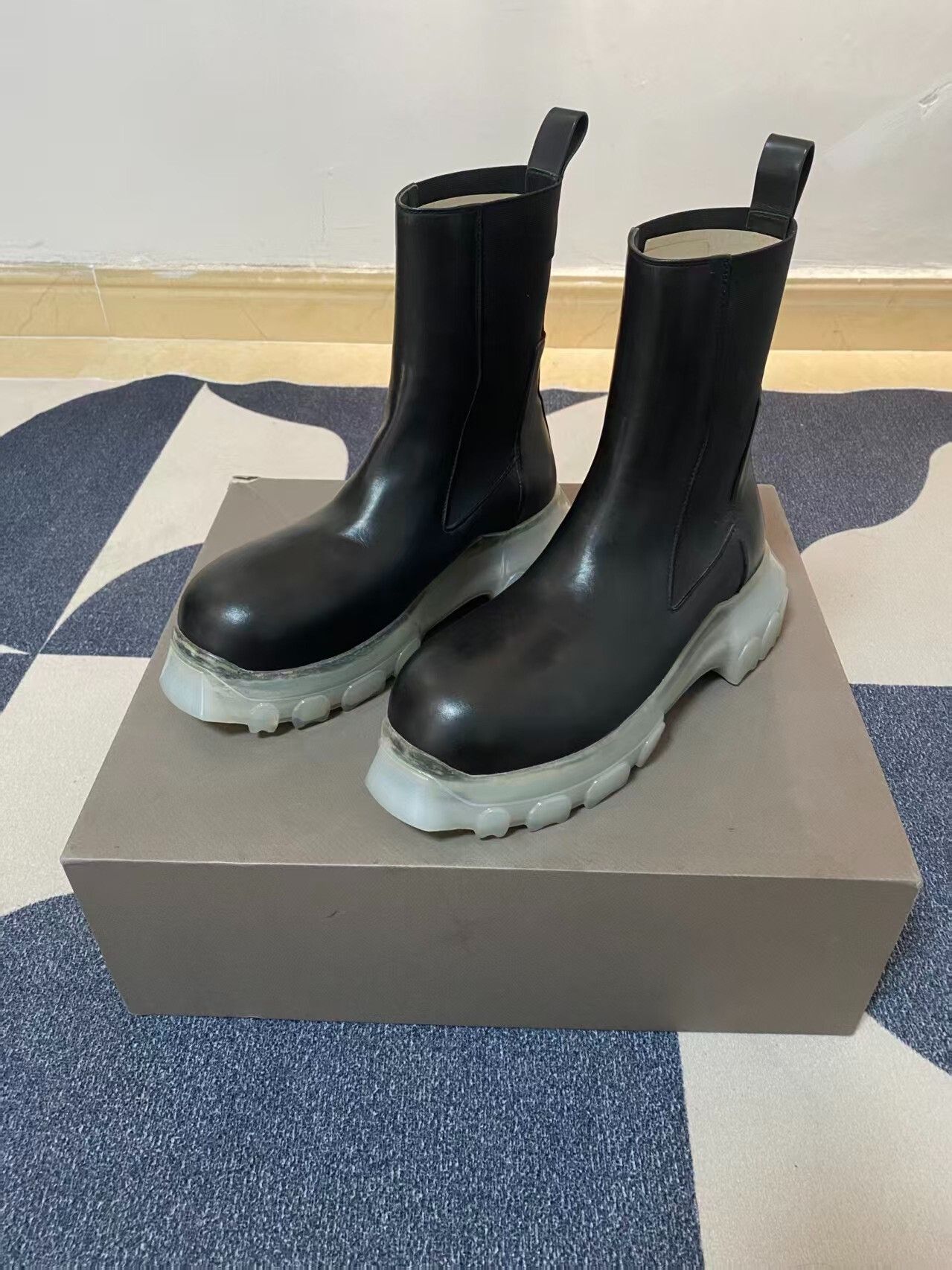 Rick Owens rick owens octopus bottom chelsea boots Size US 8 / EU 41 - 1 Thumbnail