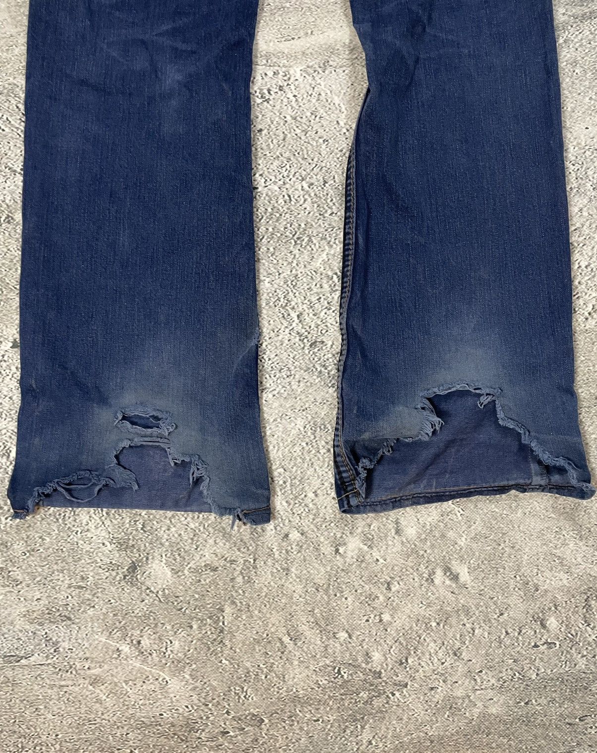 True Religion True Religion Billy blue jeans Black thick stitching Y2K Size US 34 / EU 50 - 9 Thumbnail