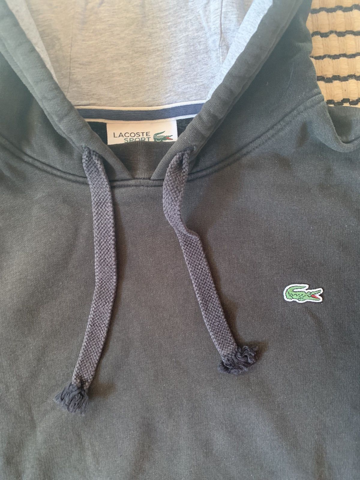 Lacoste Lacoste Black Hoodie Size US L / EU 52-54 / 3 - 2 Thumbnail