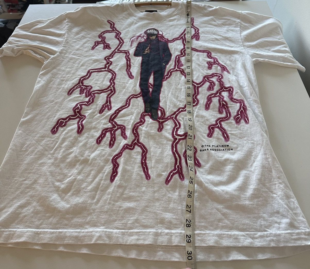 Other Jujutsu Kaisen Platinum Baka Satoru Gojo PBT L Anime Size US L / EU 52-54 / 3 - 4 Thumbnail