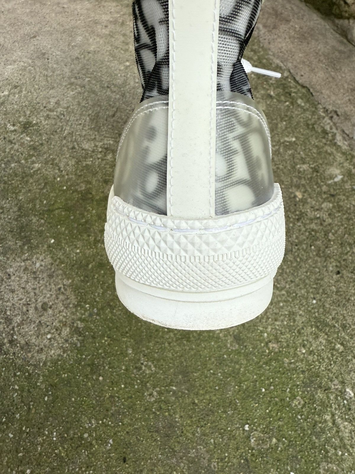 Dior Christian Dior B23 HIGH-TOP White/Black Dior Oblique Canvas Size US 8.5 / EU 41-42 - 11 Thumbnail