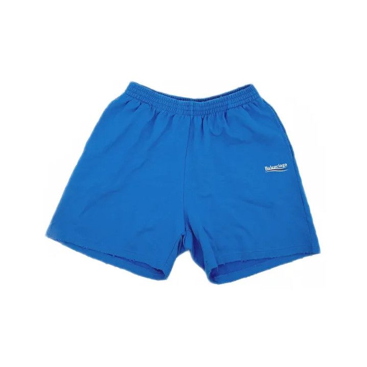 Balenciaga Balenciaga Stylish Blue Casual Shorts Size US 26 / EU 42 - 1 Thumbnail