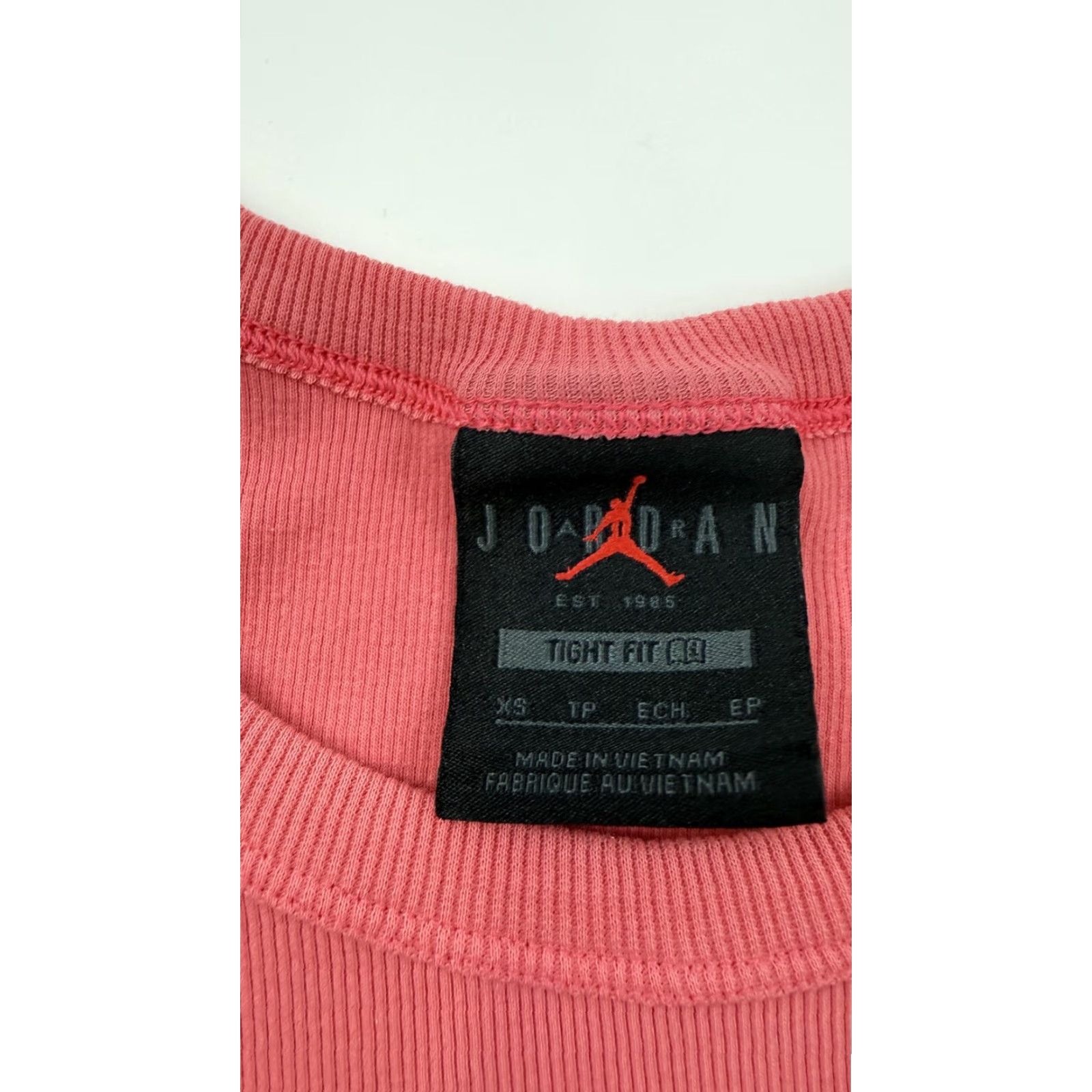Nike Jordan Nike Dress Womens XS Pink Ribbed Tank Bodycon Mini Jumpman Casual Shirt Womens XS Pink Ribbed Tank Dress Size XS / US 0-2 / IT 36-38 - 4 Thumbnail