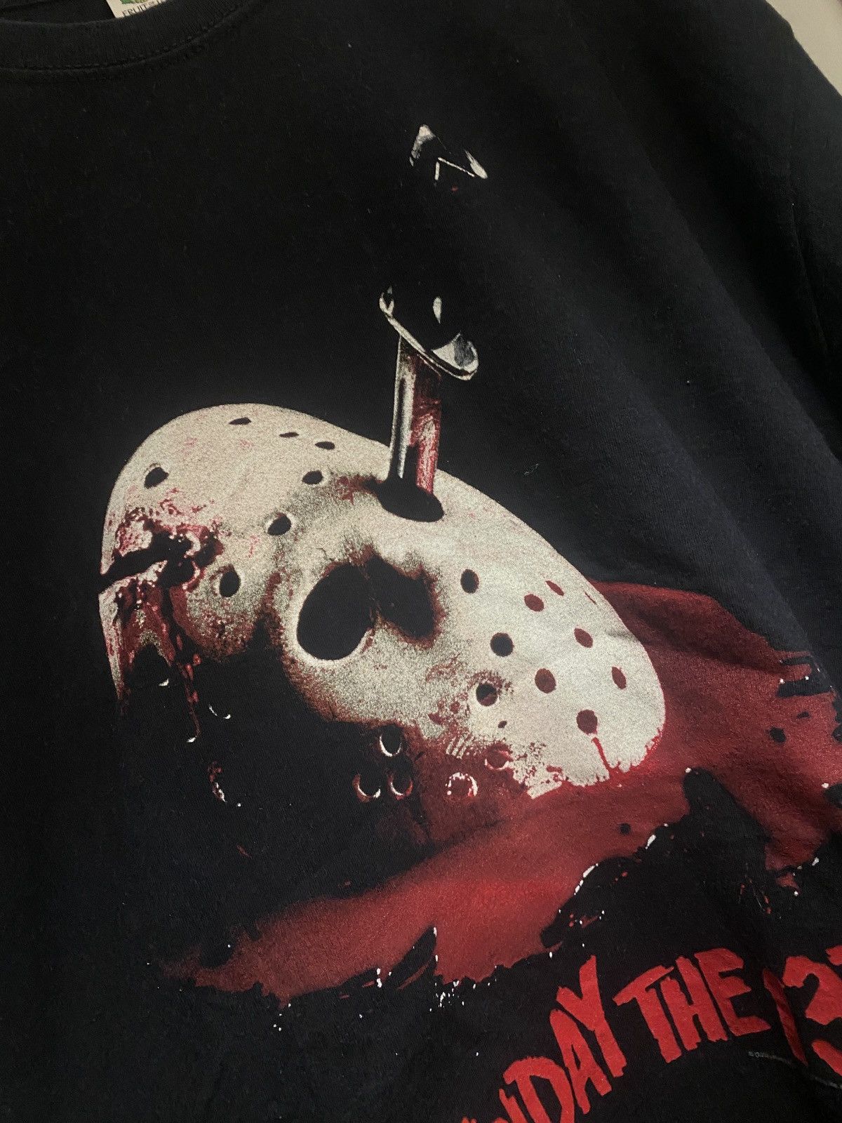 Vintage Vintage movie horror the 13 th jason voorhes tee 00s Size US XL / EU 56 / 4 - 4 Thumbnail