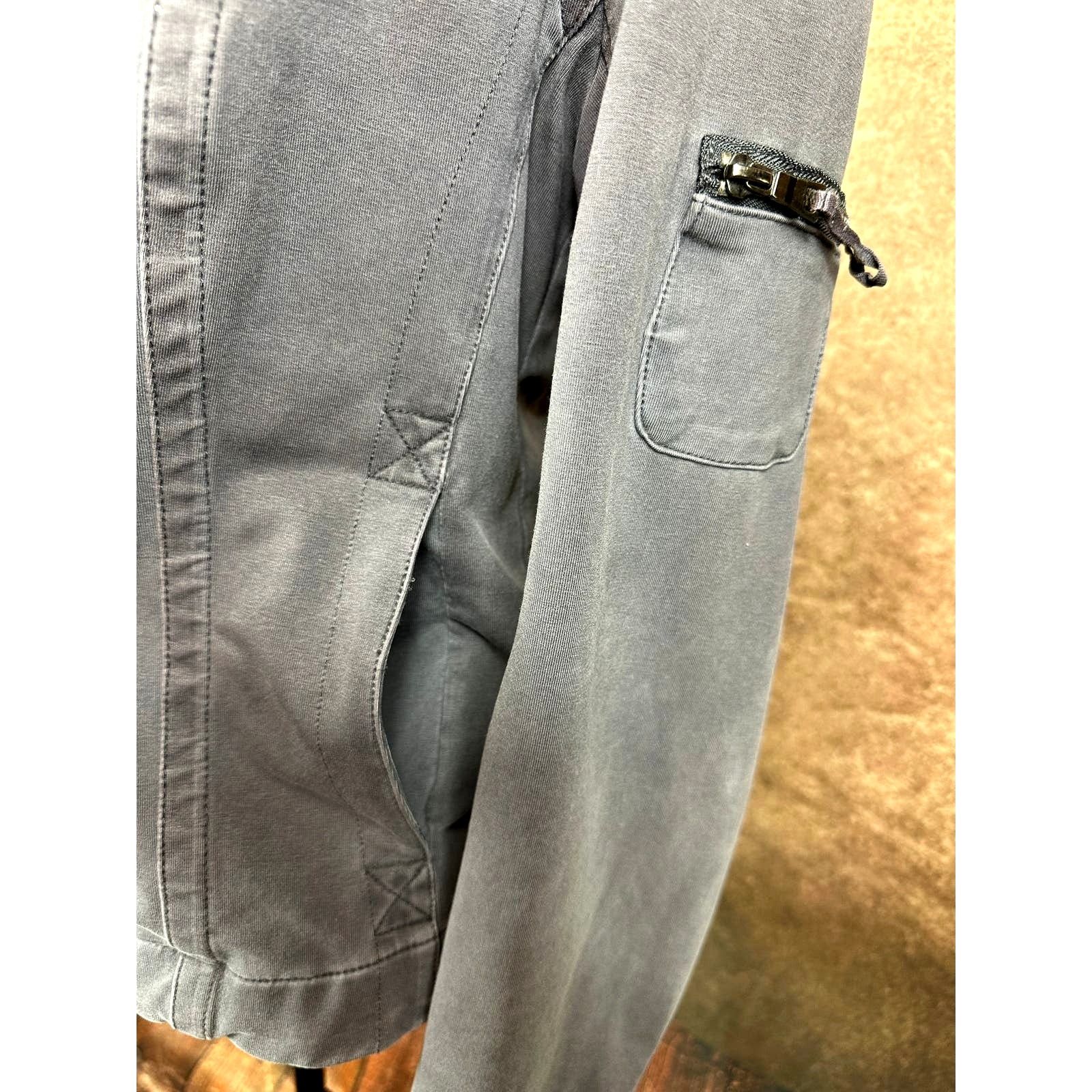 Other Peyton Jensen Moto Jacket with Zippers- Grey - size L Size L / US 10 / IT 46 - 5 Thumbnail