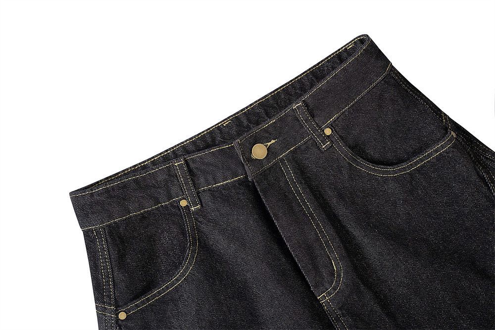 Japanese Brand × Vintage Men's contrast pocket loose wide-leg scimitar jeans Size US 32 / EU 48 - 3 Thumbnail