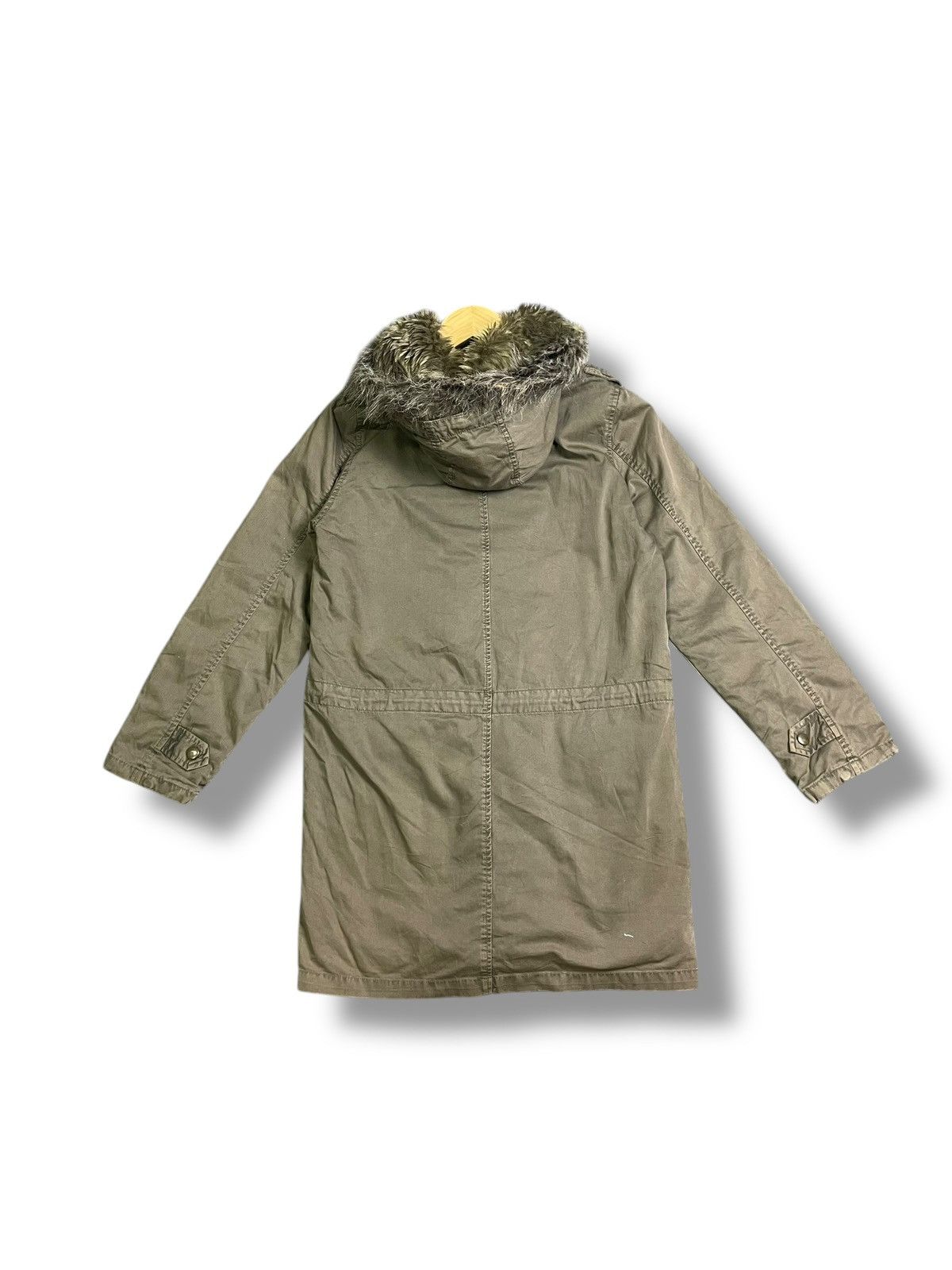 If Six Was Nine × Japanese Brand × Le Grande Bleu (L.G.B.) CLN X Japanese Brand Faux Fur Hooded Flying Jacket (36) Size US S / EU 44-46 / 1 - 3 Thumbnail